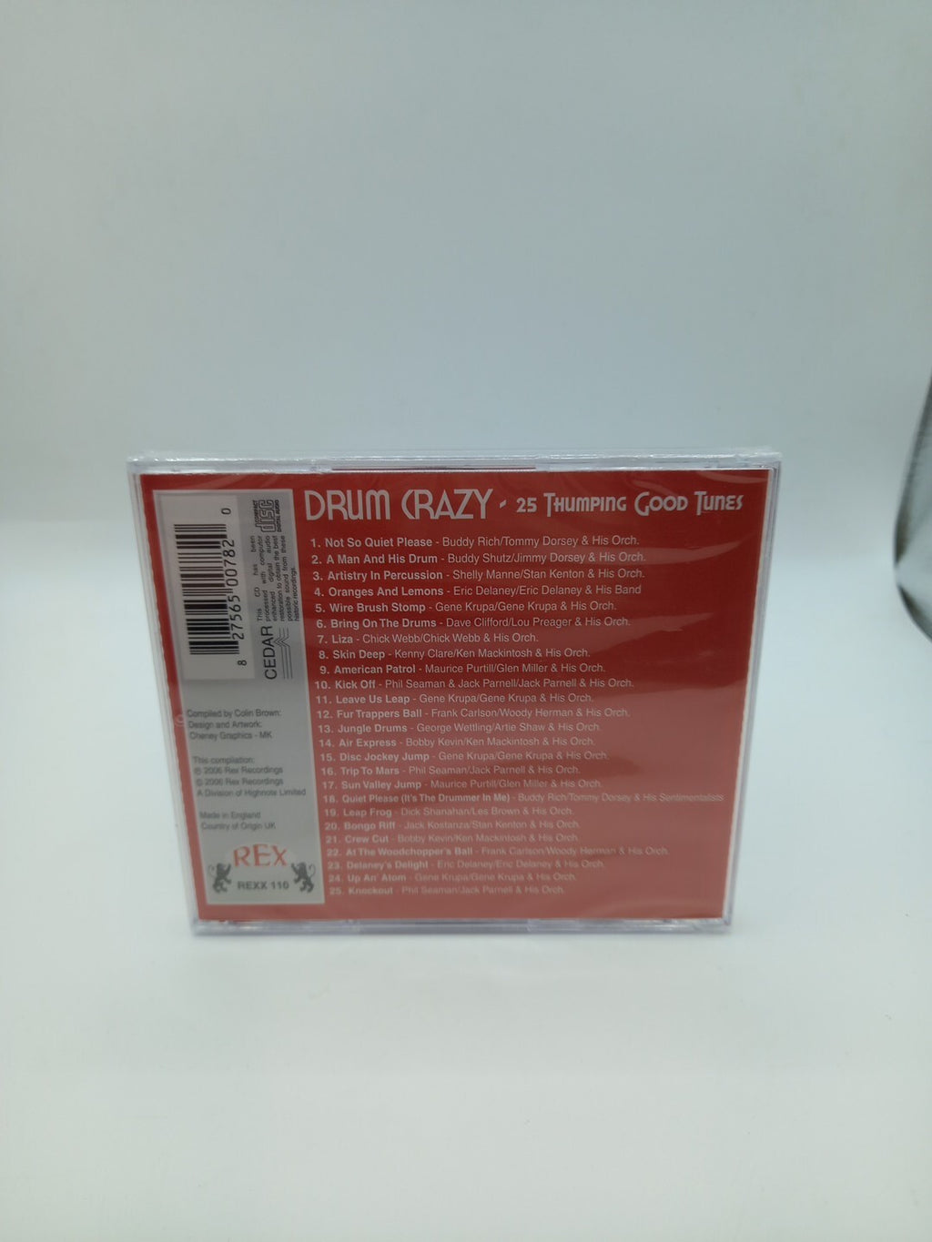 Drum Crazy CD - Various Artists - New And Sealed