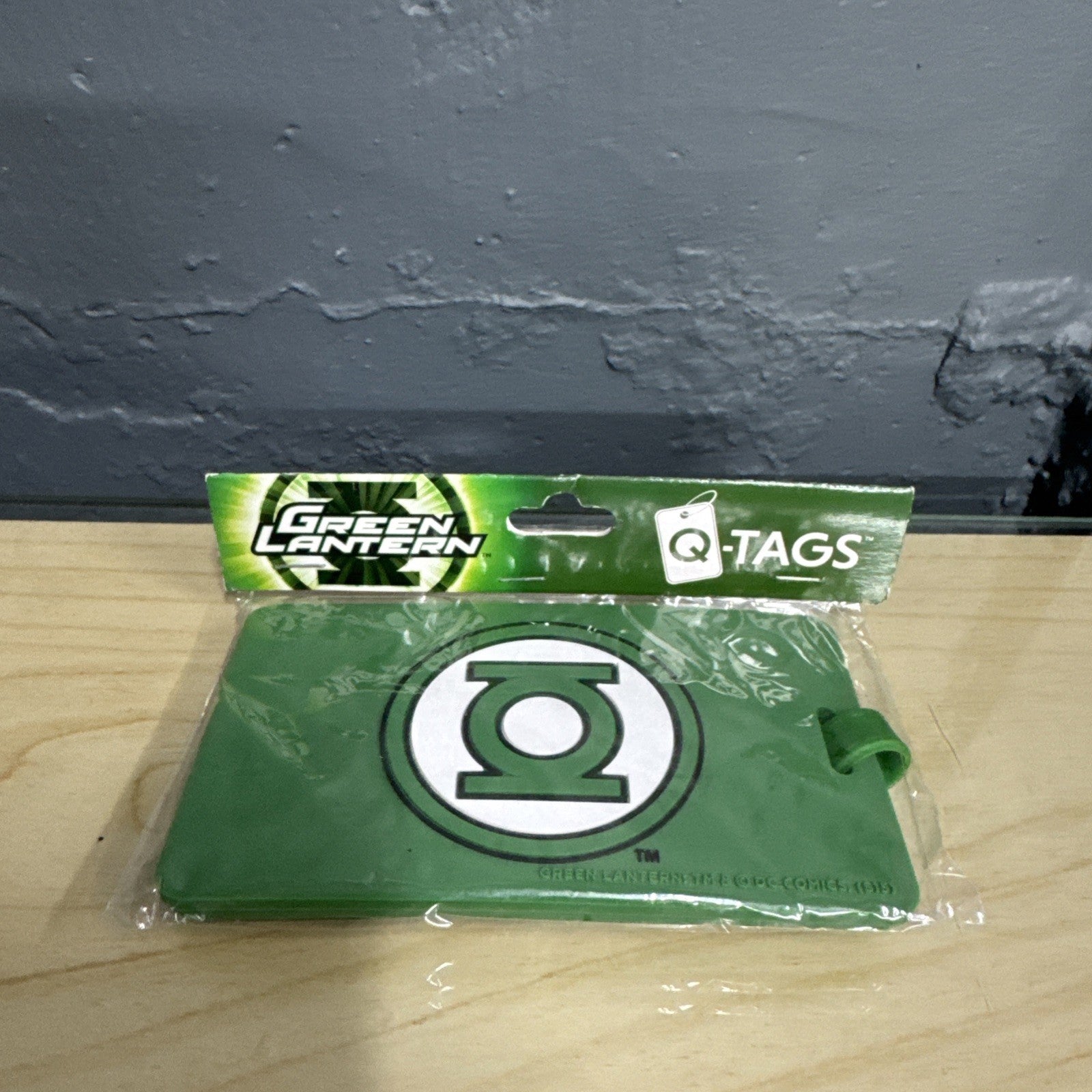 GREEN LANTERN. Luggage Tag. Q-Tags DC Comics Loot Crate Exclusive