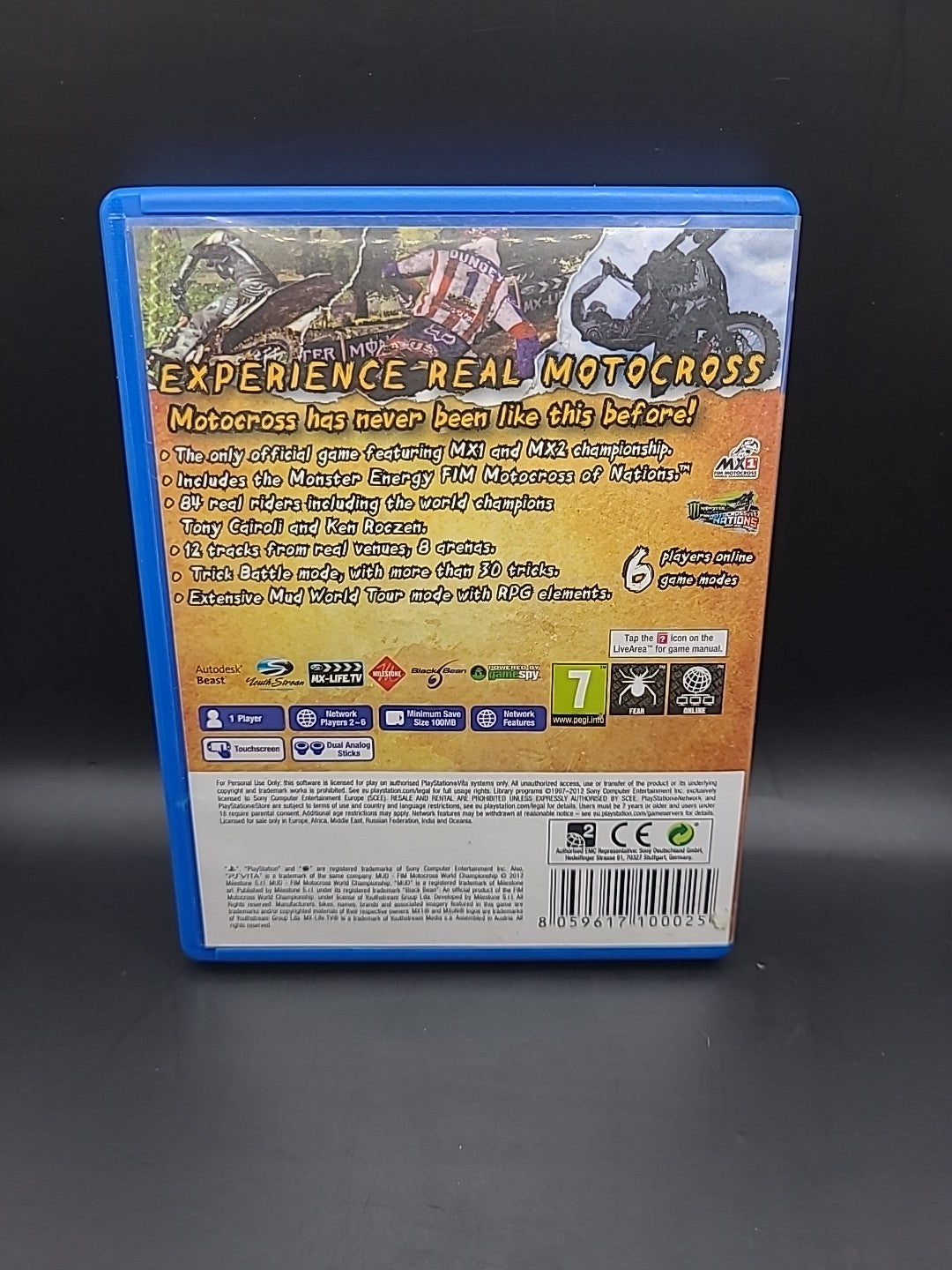 MUD FIM Motocross World Champ 🎮 Sony Playstation PS Vita Game