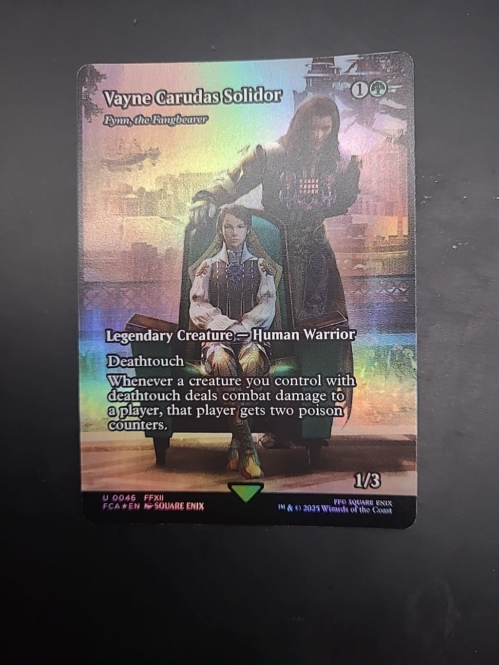 Vayne Carudas Solidor, Fynn the Fangbearer Foil - FCA 0046 NM - MTG Magic