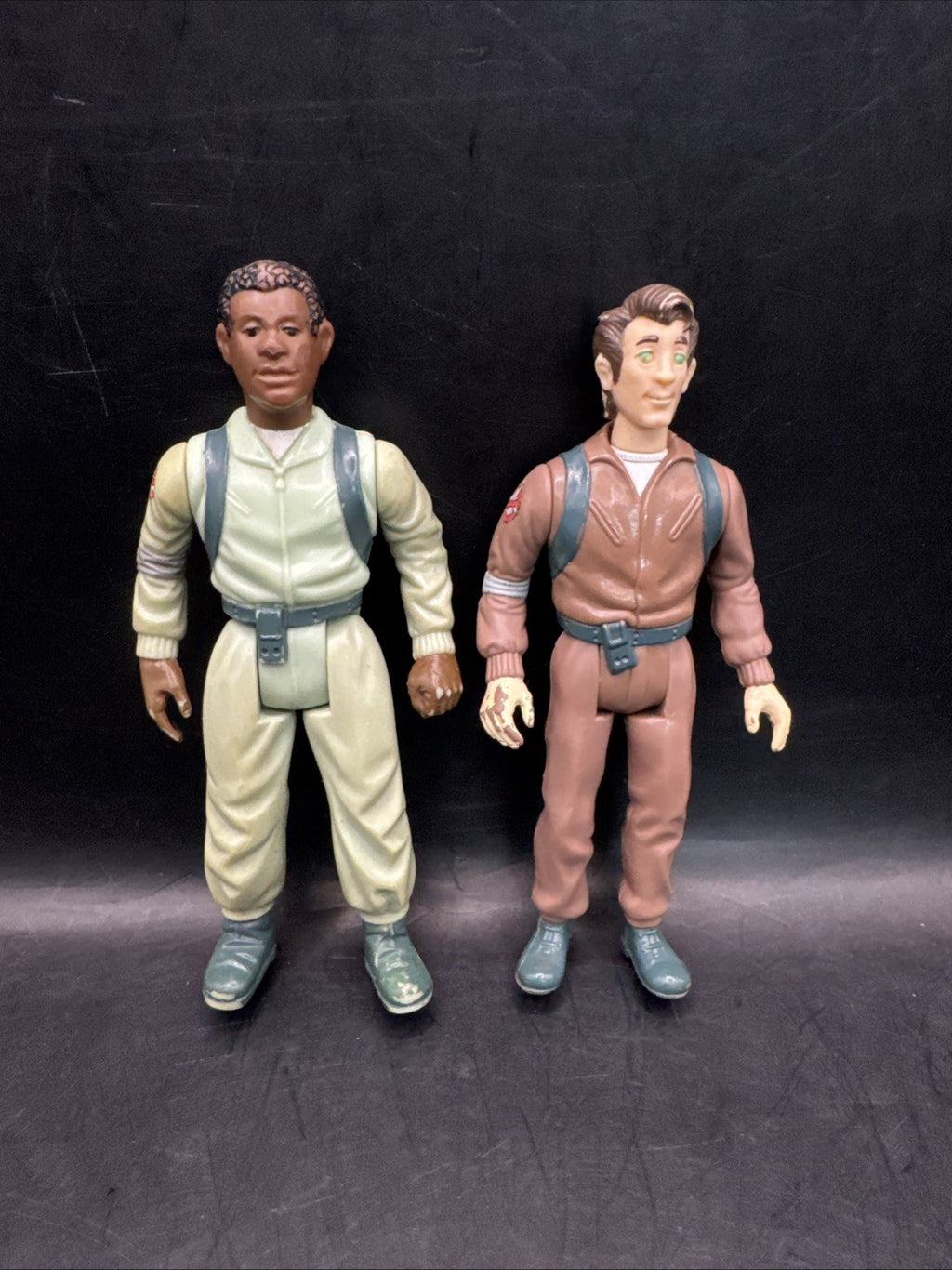 Vintage The Real Ghostbusters Winston Zeddemore And Peter Venkman