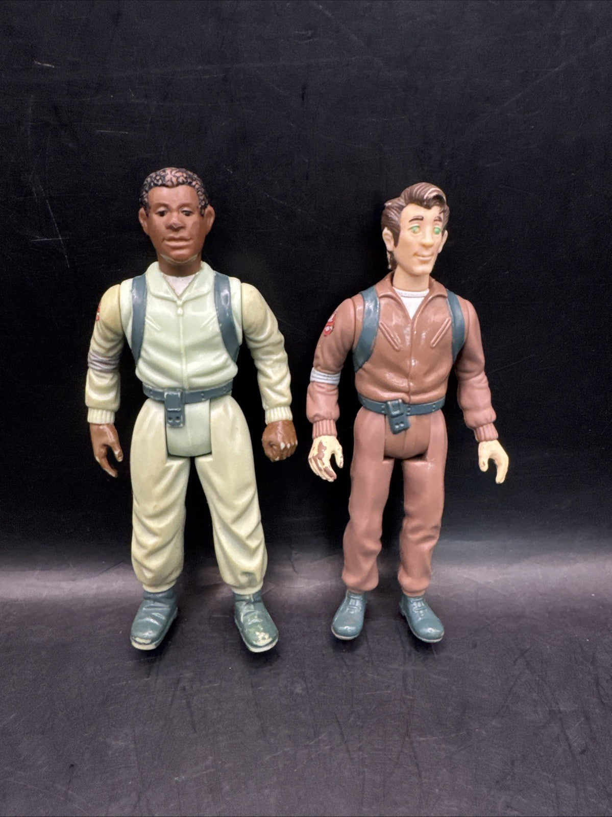 Vintage The Real Ghostbusters Winston Zeddemore And Peter Venkman