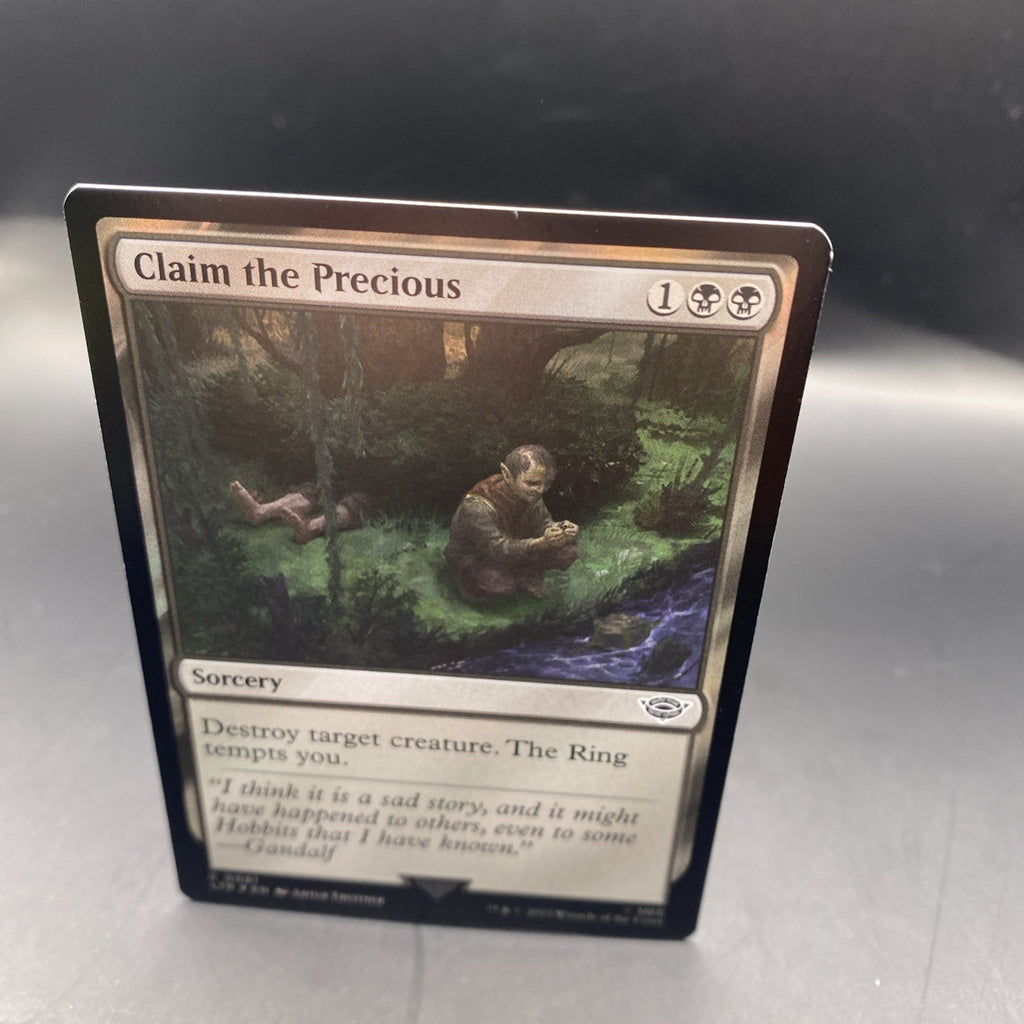 Claim The Precious C 0081 Foil Lord Of The Rings MTG Magic Gathering