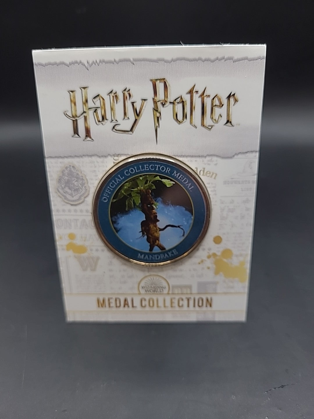 Harry Potter Medal Coin Collection - Magical Creatures - Mandrake