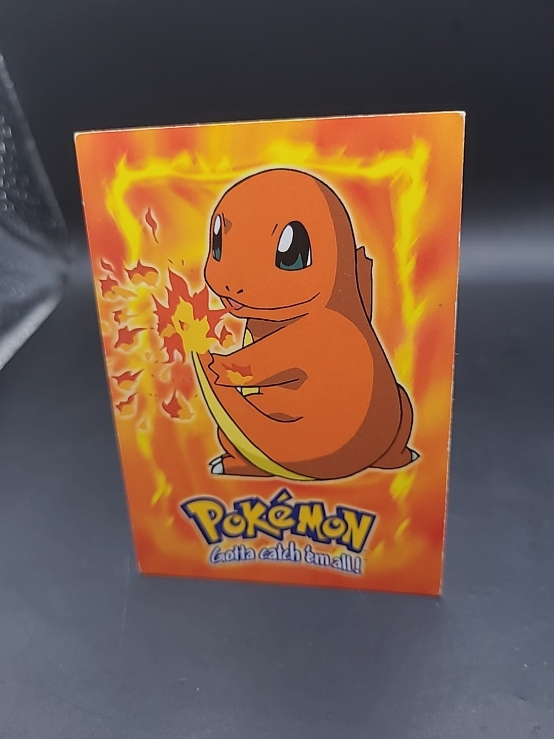 1999 Charmander E4 #04 Topps Pokemon Movie First Print Blue Logo MP