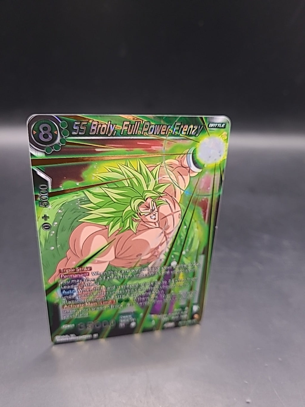 SS Broly, Full Power Frenzy BT19-088 SR - Dragon Ball Super TCG - FOIL