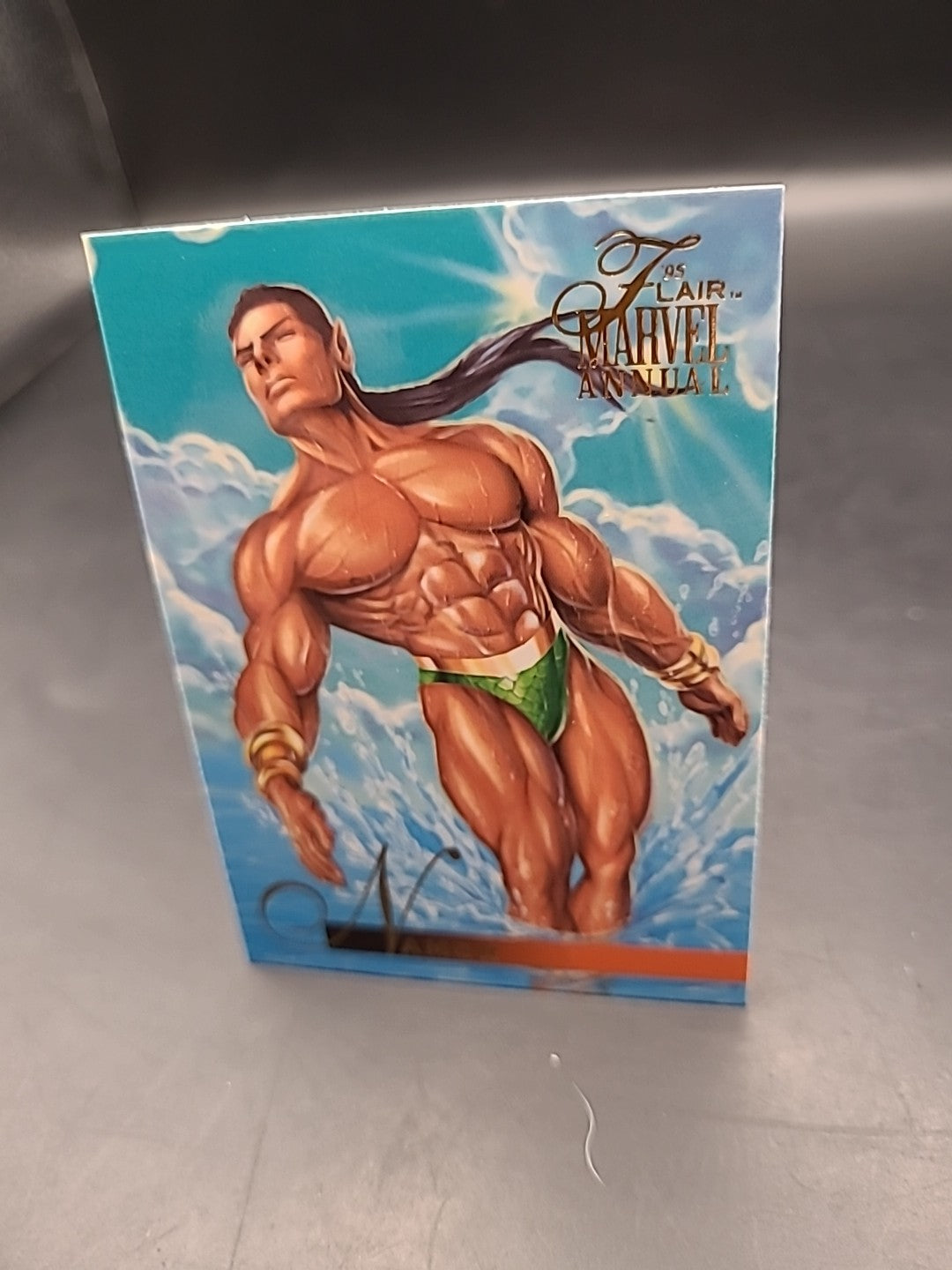 1995 Flair Marvel Annual Namor 85 X-MEN