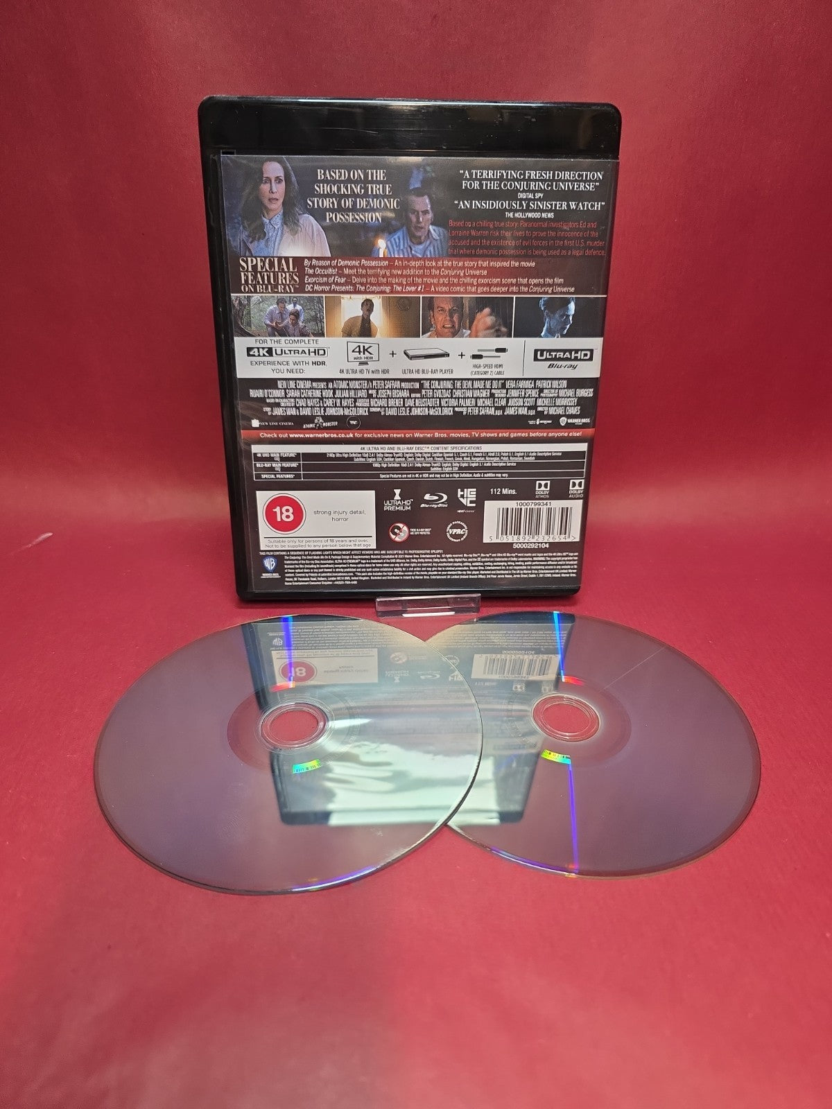 The Conjuring - The Devil Made Me Do It (4K UHD & Blu-ray, 2021)