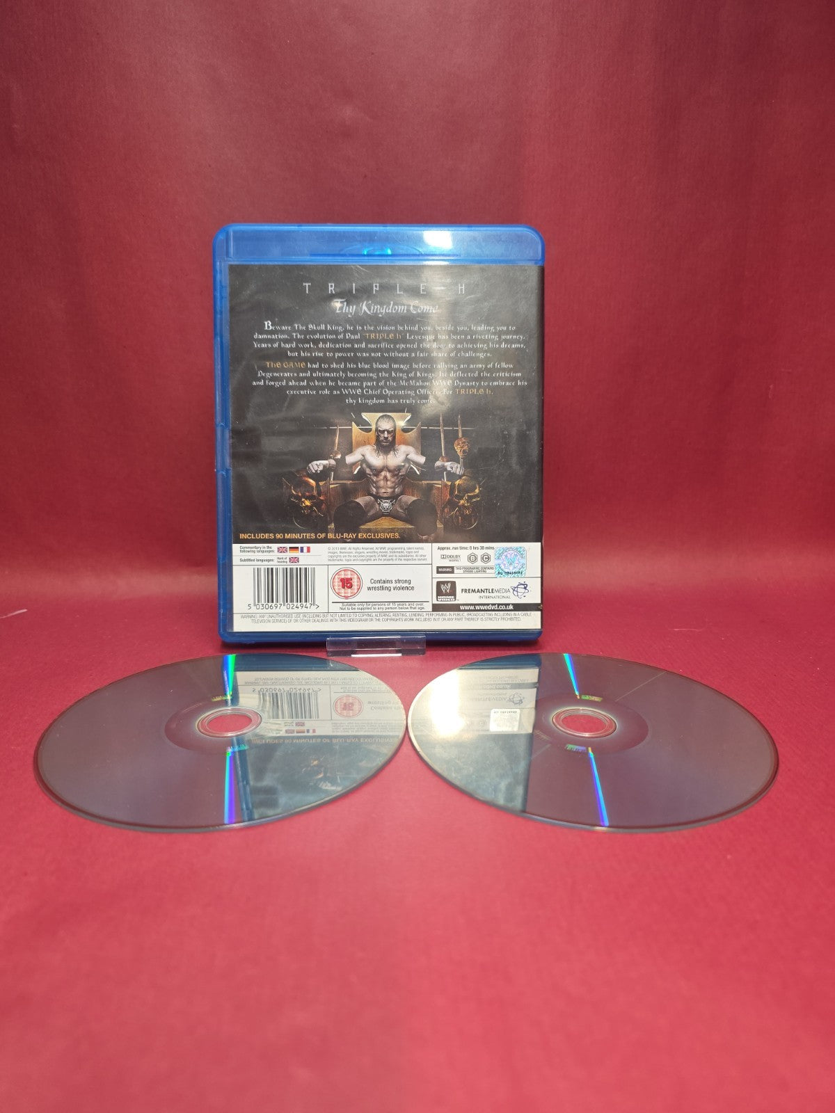 WWE - Triple H - Thy Kingdom Come (Blu-ray, 2013)
