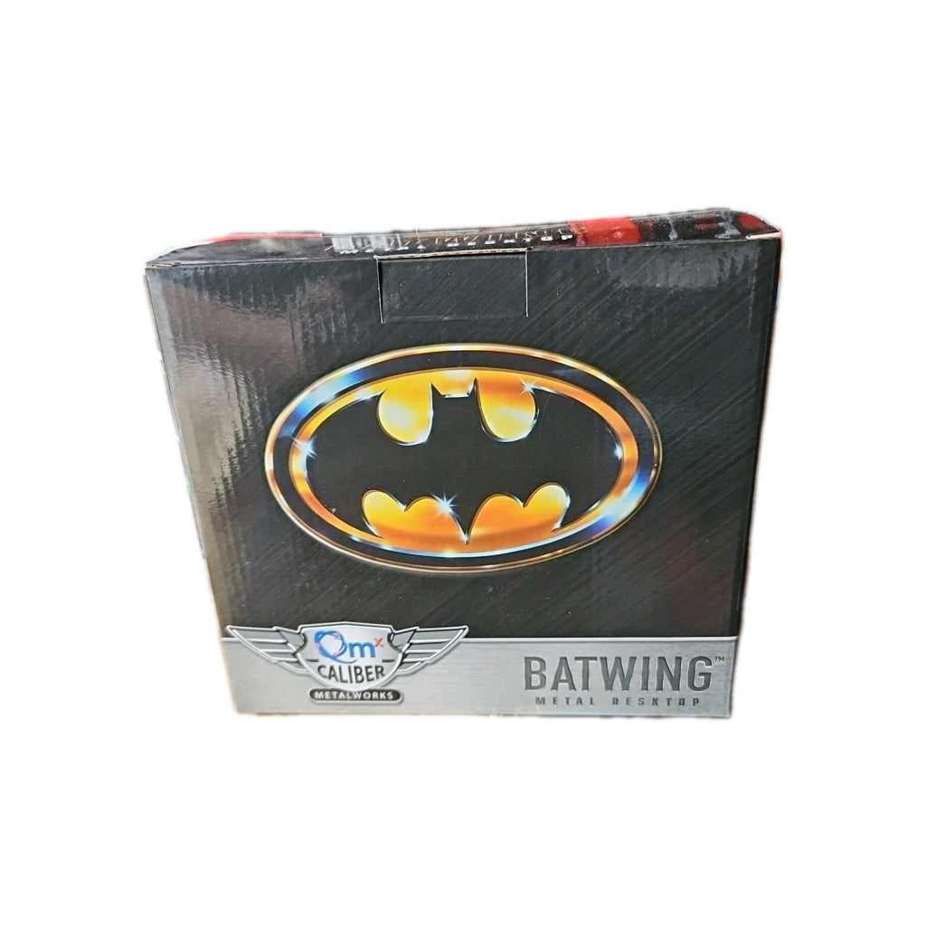Batman Batwing Metal Desktop Replica Model QMX Caliber Metalworks 2015 Loot DC