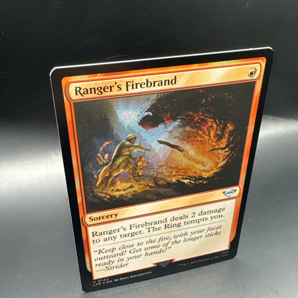 [MTG] Ranger's Firebrand (Foil) U0143 + 1 Regular Card