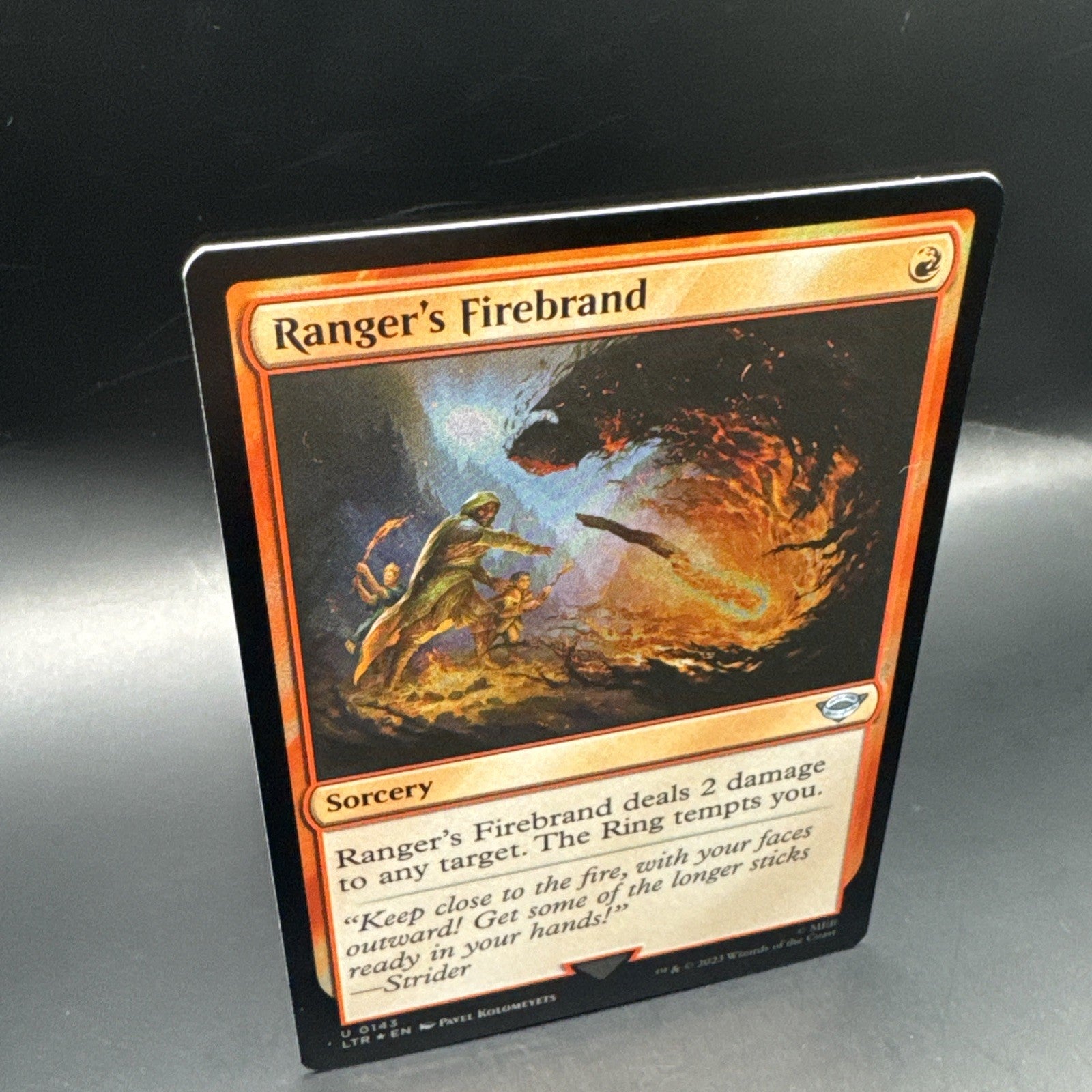[MTG] Ranger's Firebrand (Foil) U0143 + 1 Regular Card