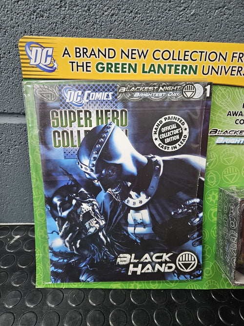 (Eaglemoss) DC Comics - Blackest Night / Brightest Day: Issue #01 Black Hand ~