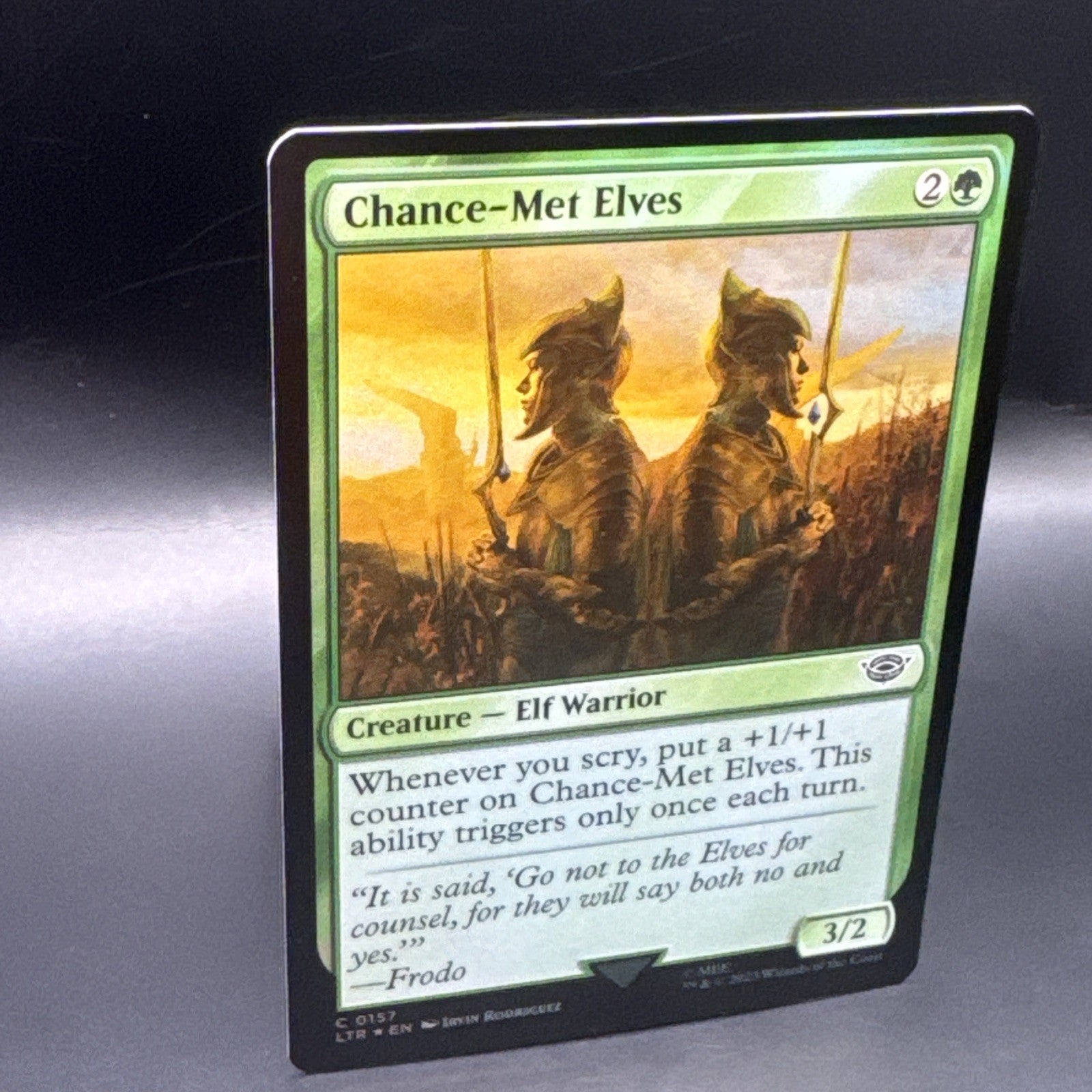 MTG Chance-Met Elves (Foil) + 1 Regular Card C0157