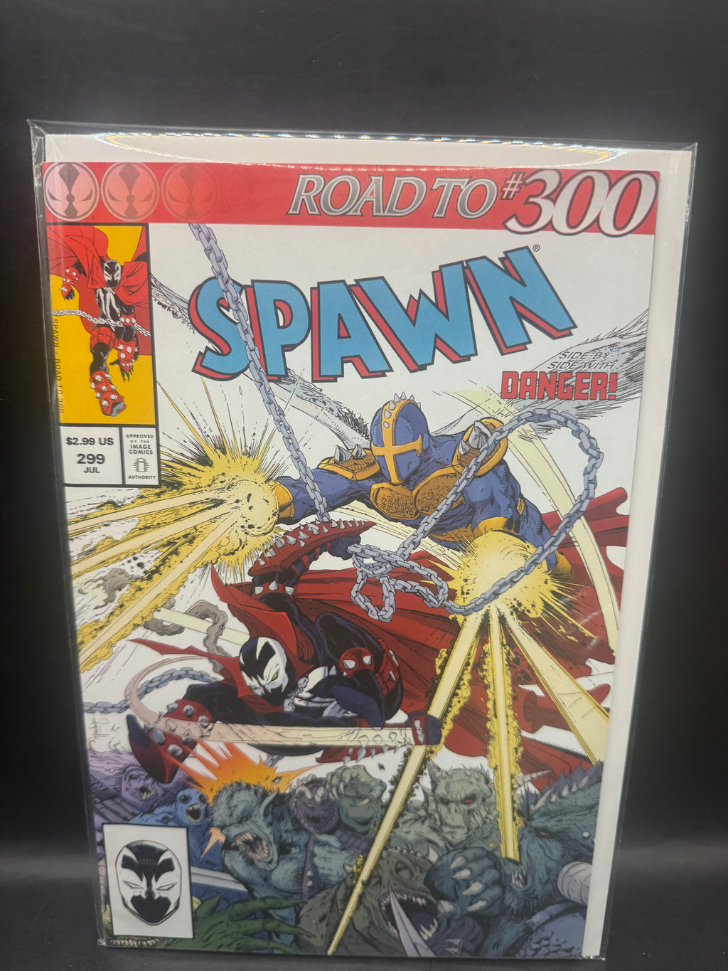 SPAWN ISSUE #299  Road To 300