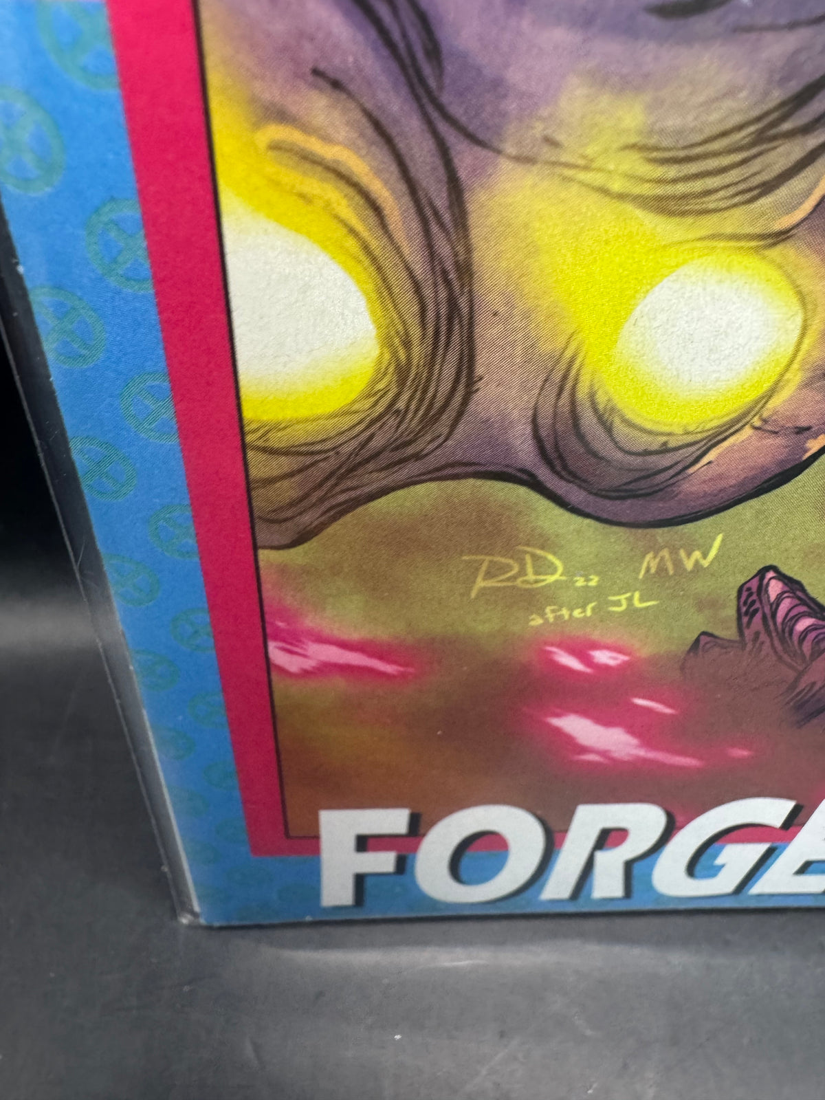 X-MEN #15 (2022) Marvel Comics 'FORGE TRADING CARD VARIANT COVER C