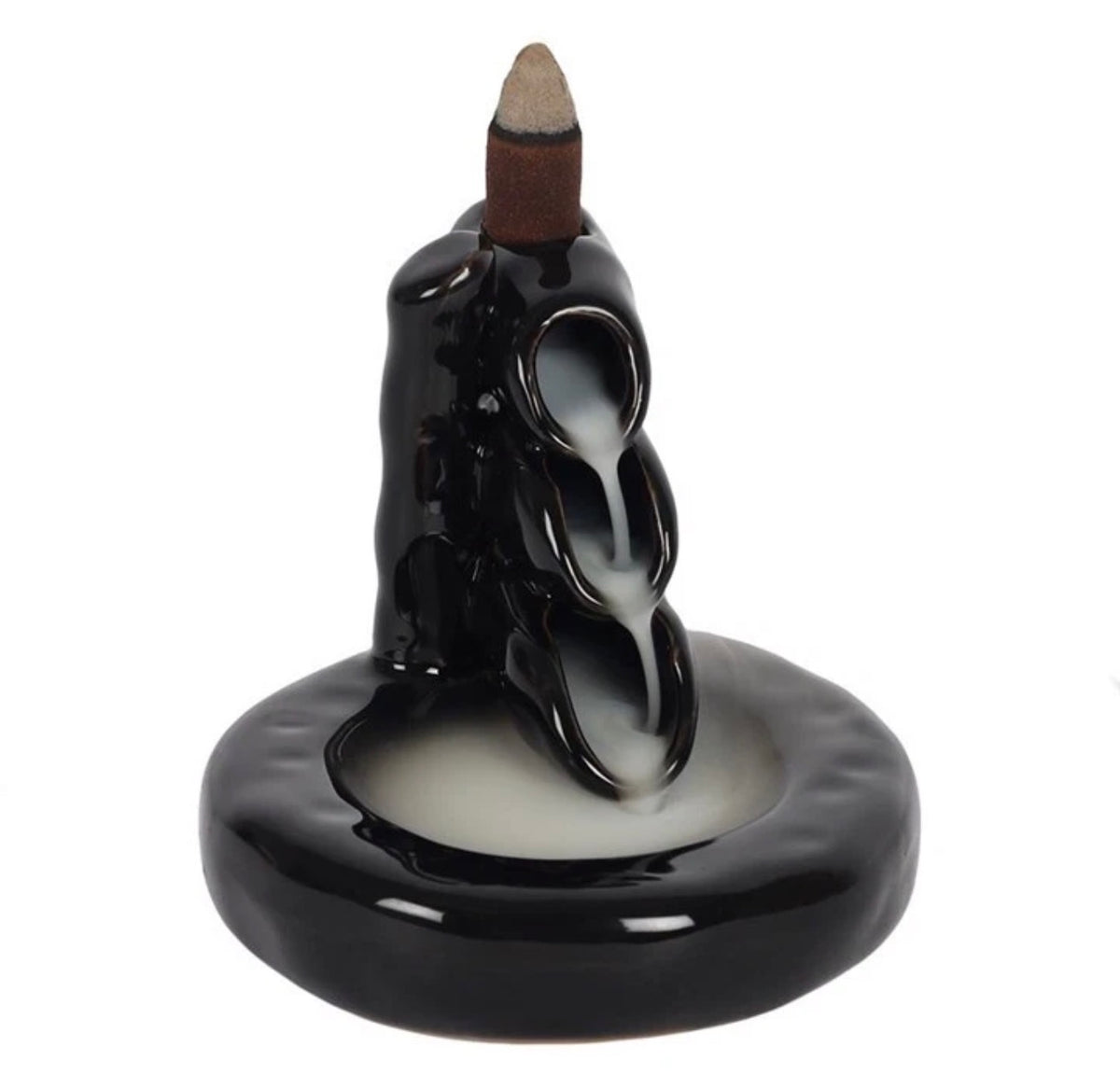 Bamboo Waterfall Backflow Incense Burner