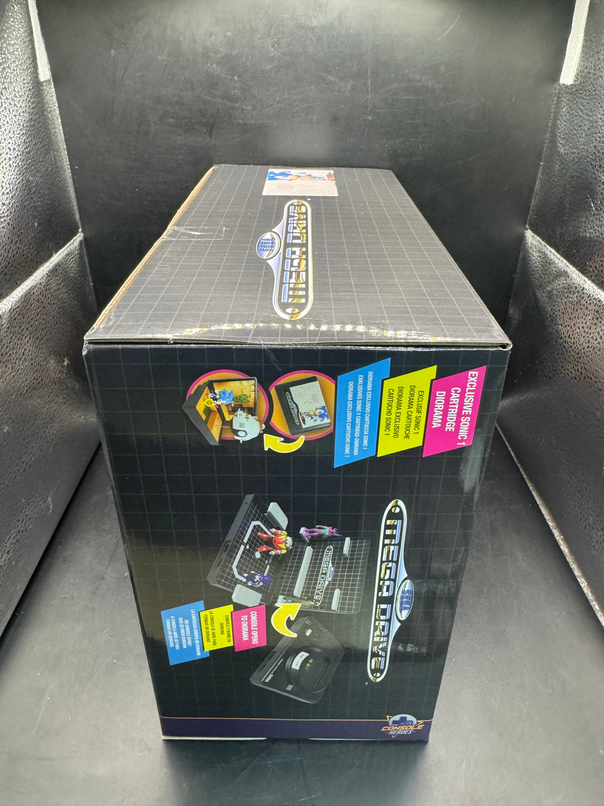 Sega Mega Drive Supervillain bundle Diorama