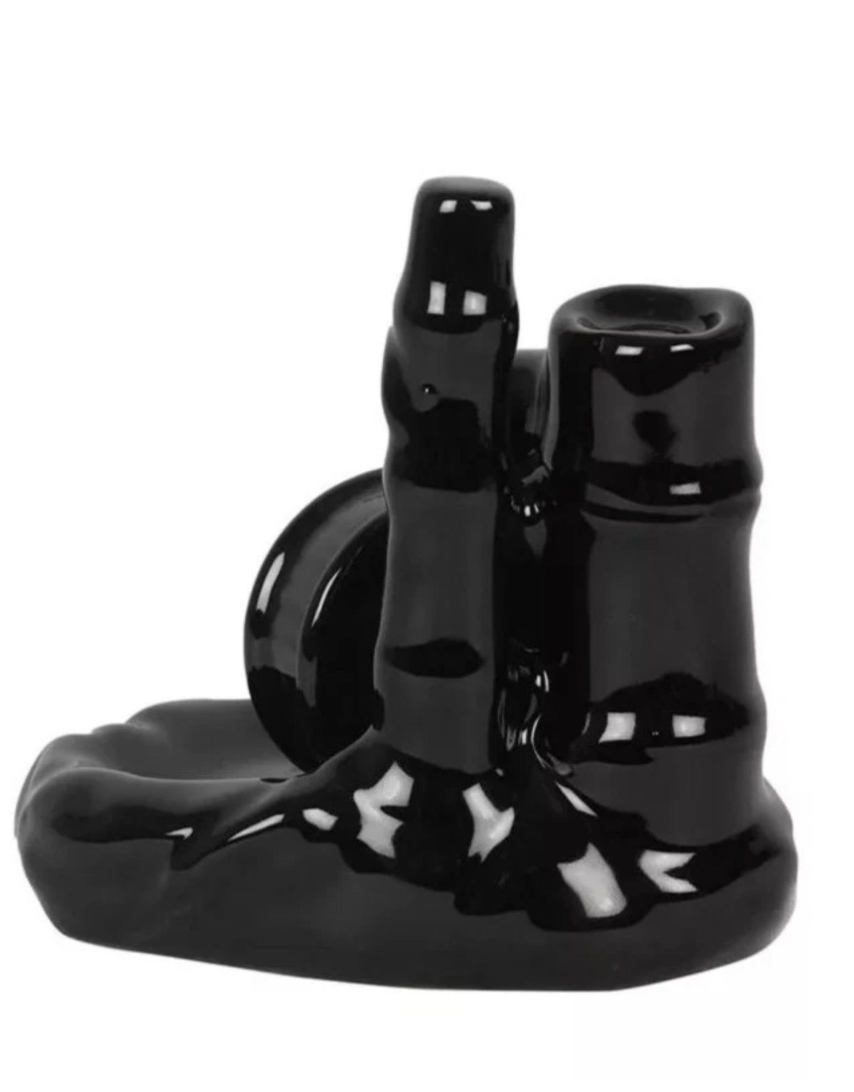Water wheel backflow incense burner