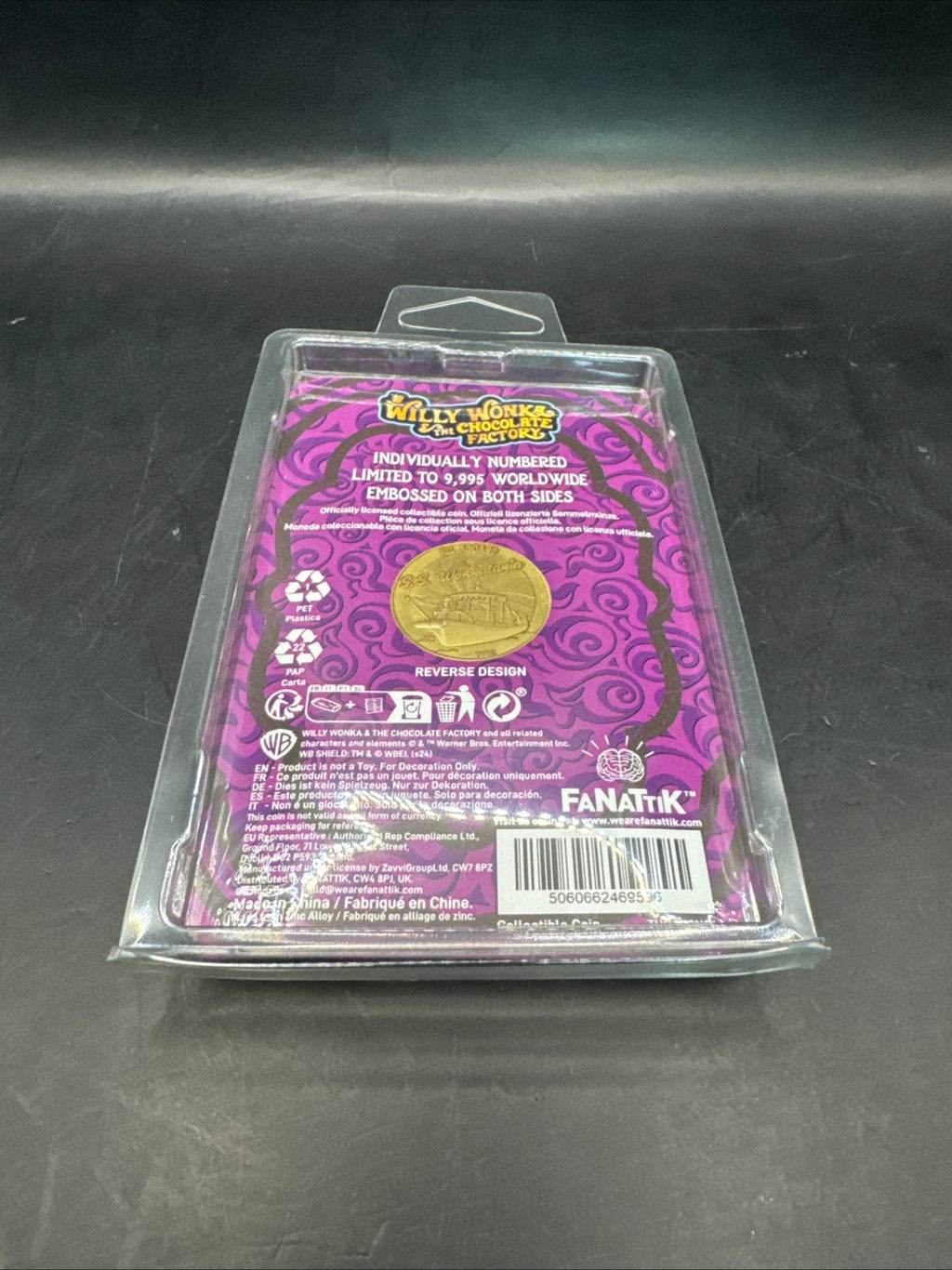 Willy Wonka and the Chocolate Factory Collectible Coin Limited Edition