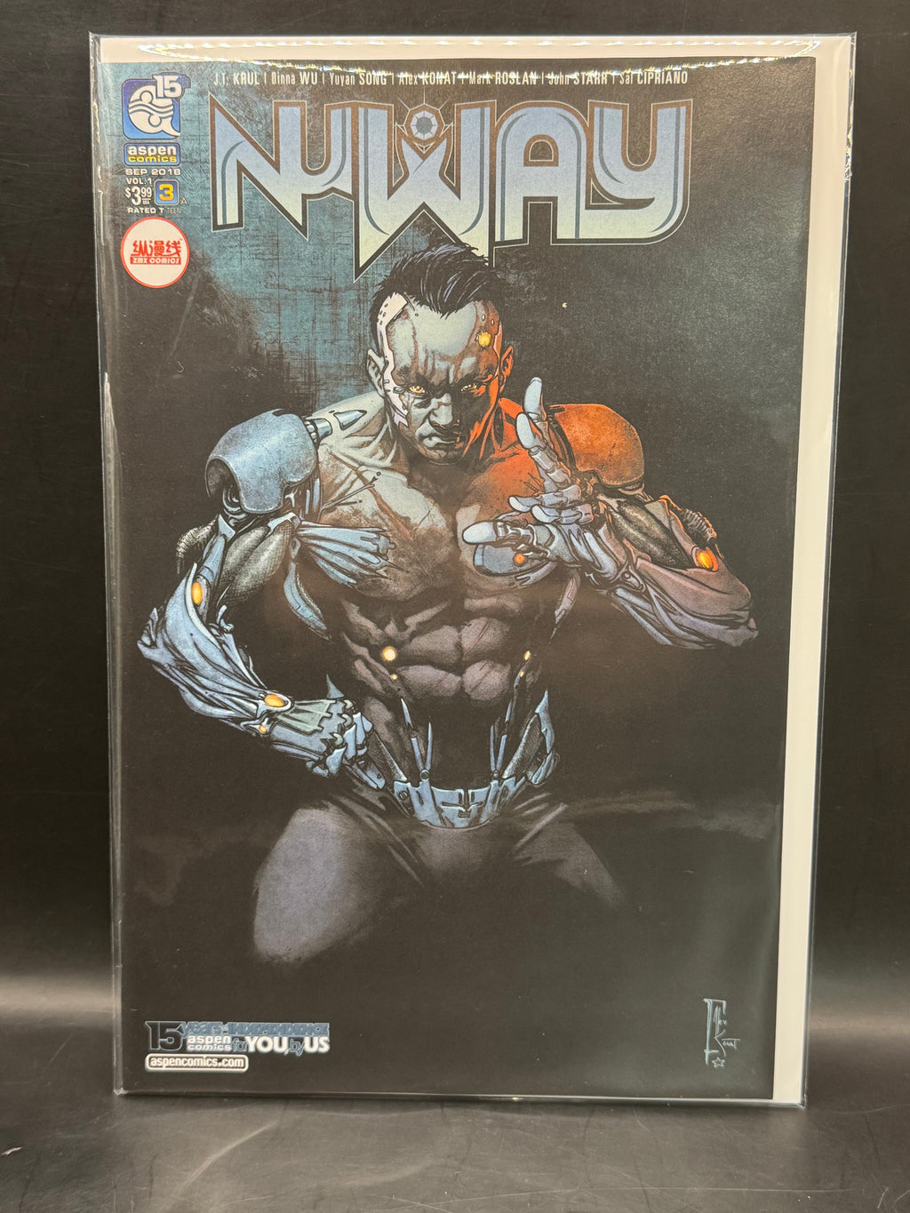NU WAY #3a (vol 1) (2018 ASPEN Comics)