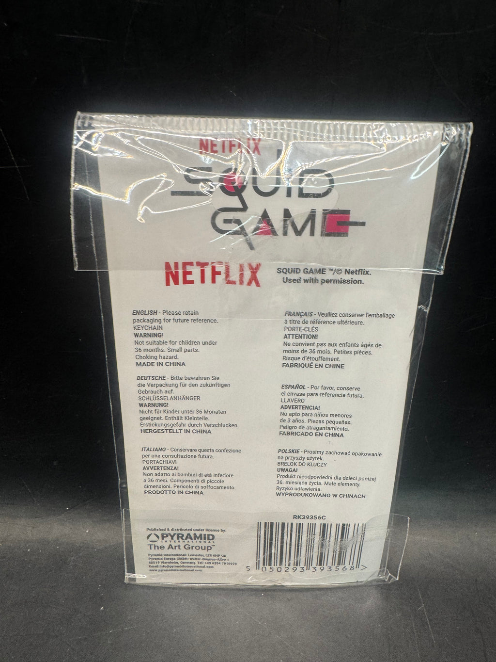 SQUID GAME KEYCHAIN