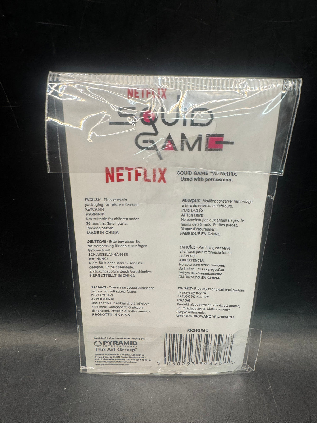 SQUID GAME KEYCHAIN