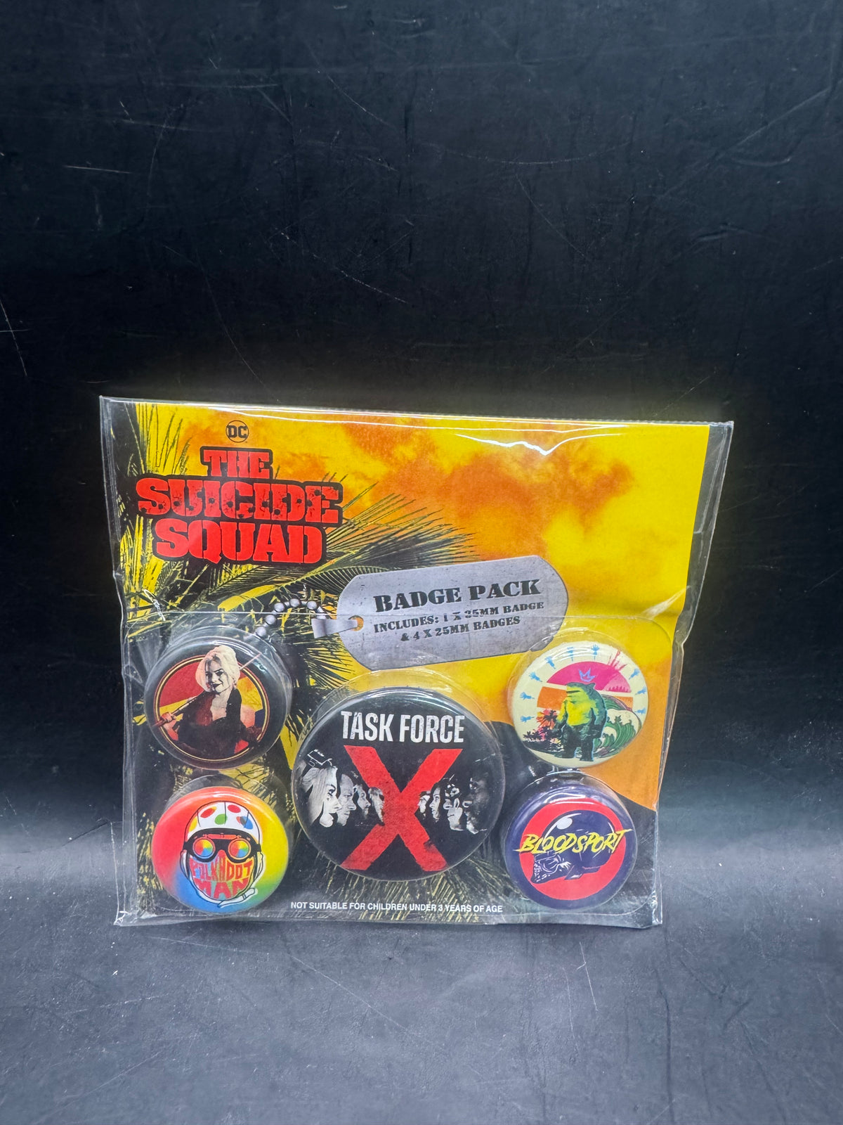 SUICIDE SQUADS PIN SET