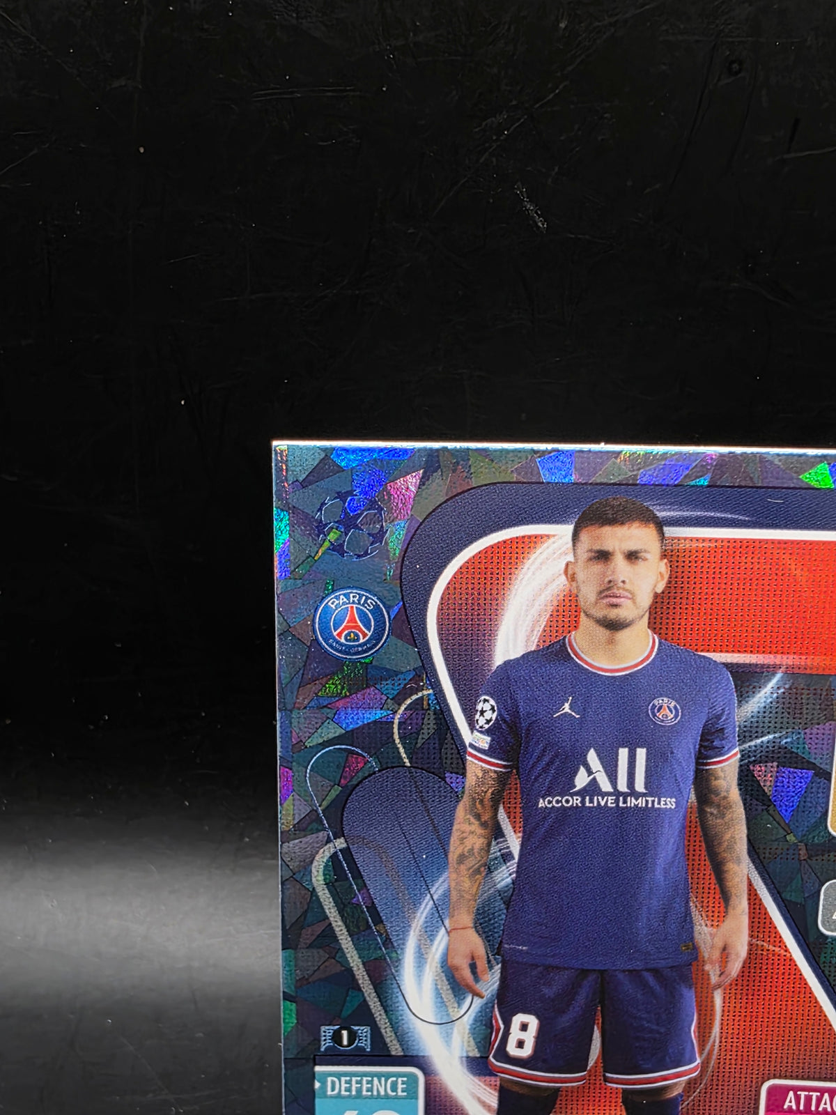 Match Attax 21/22 Paredes Paris Saint-Germain PSG 146 Crystal 2021/2022