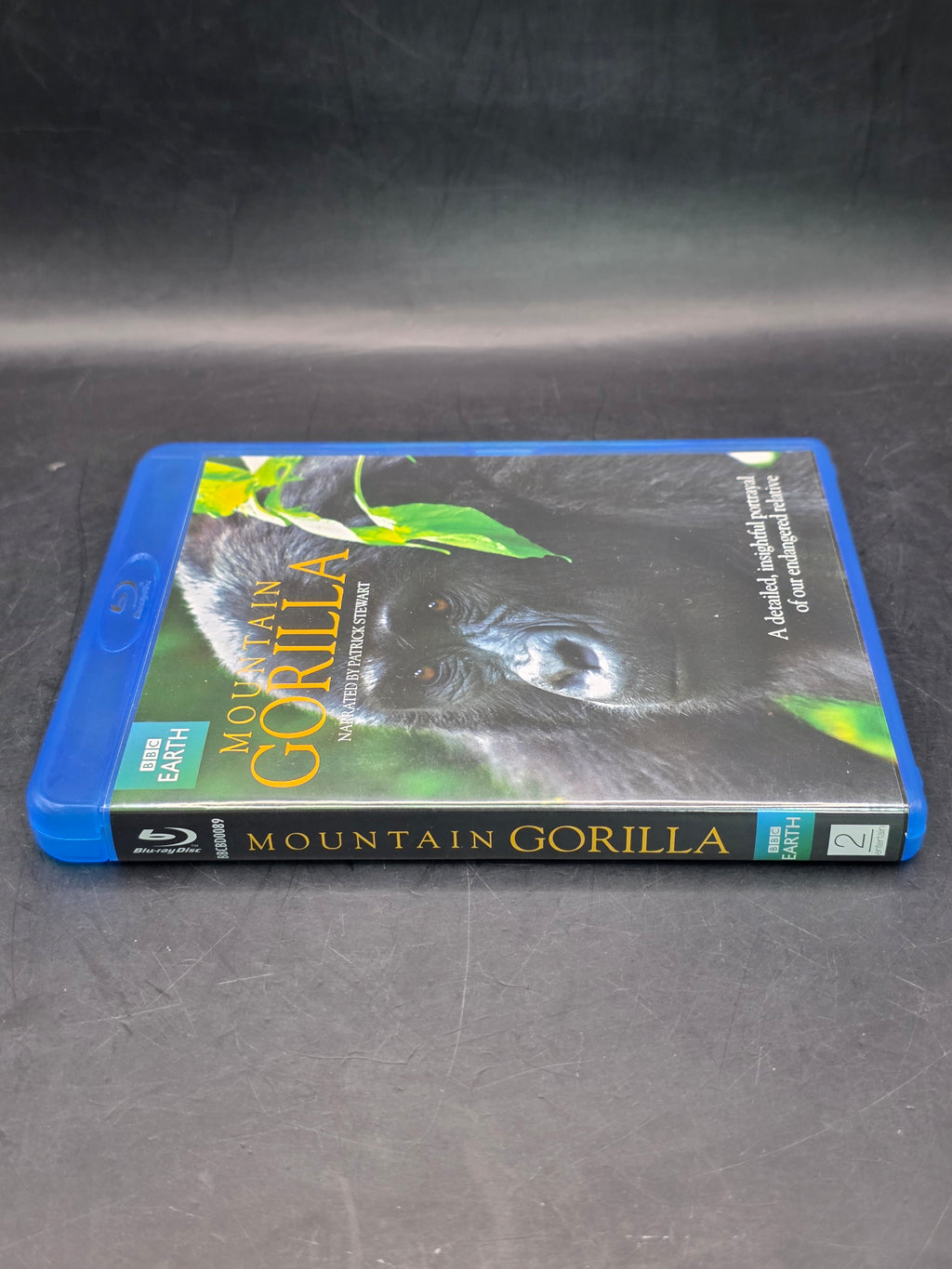 BBC Earth Mountain Gorilla Blu-ray Patrick Stewart Region B 2010 Documentary