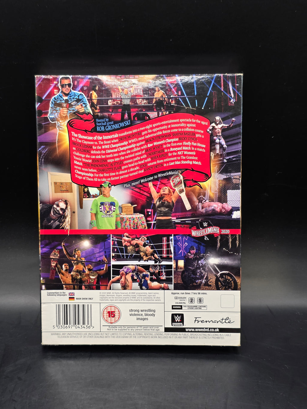 Wrestlemania 36 DVD Boxset - 3 disc
