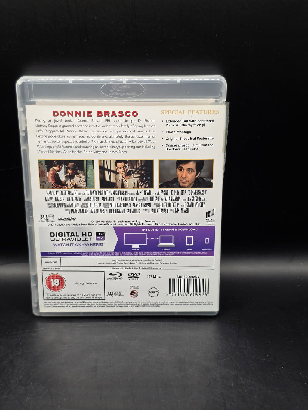 Donnie Brasco Blu Ray Premium Collection