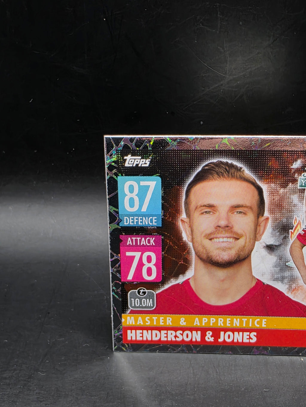 Topps Match Attax Champions League 21/22 M & A No. 418 Henderson & Jones
