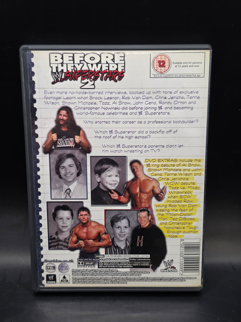WWE: Before They Were WWE Superstars 2 DVD (2003) Brock Lesnar cert 12