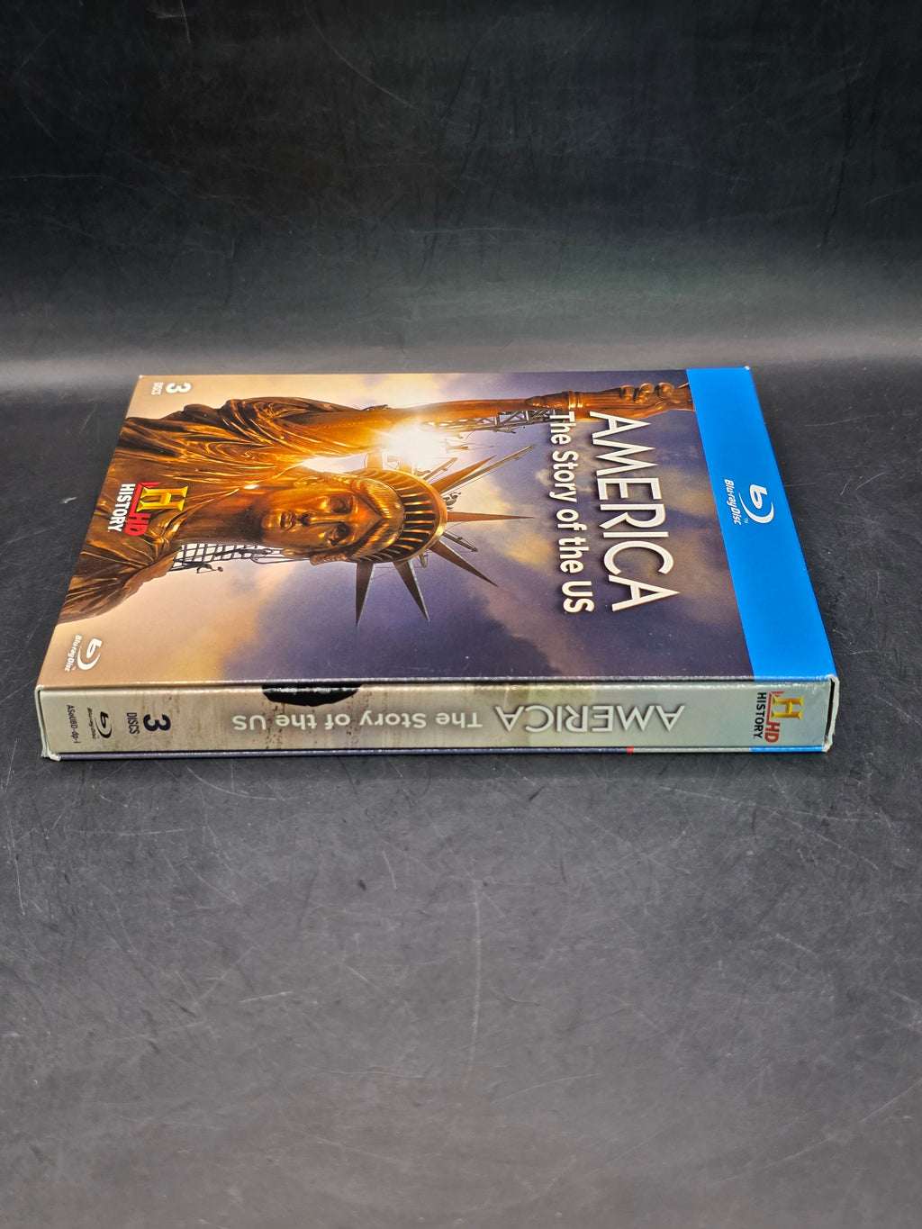 America: The Story of the US Blu-ray (2010) Jane Root cert E 3 discs Great Value