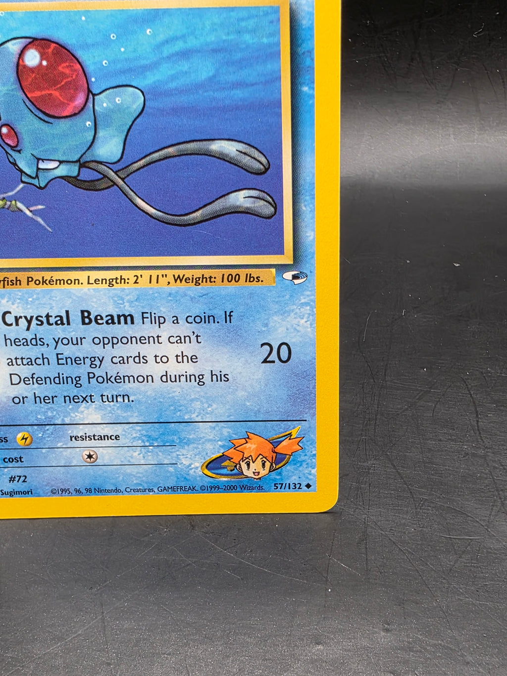Pokémon TCG Misty's Tentacool Gym Heroes 57/132 Regular LP