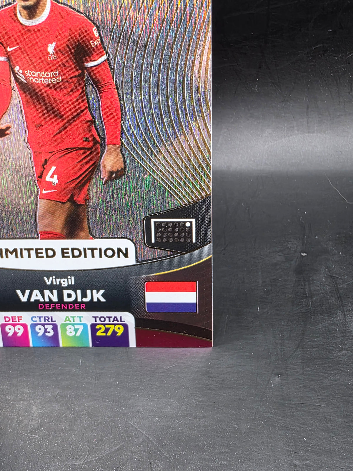 Premier League 23/24 Panini Football Cards  Limited Edition Van Dijk