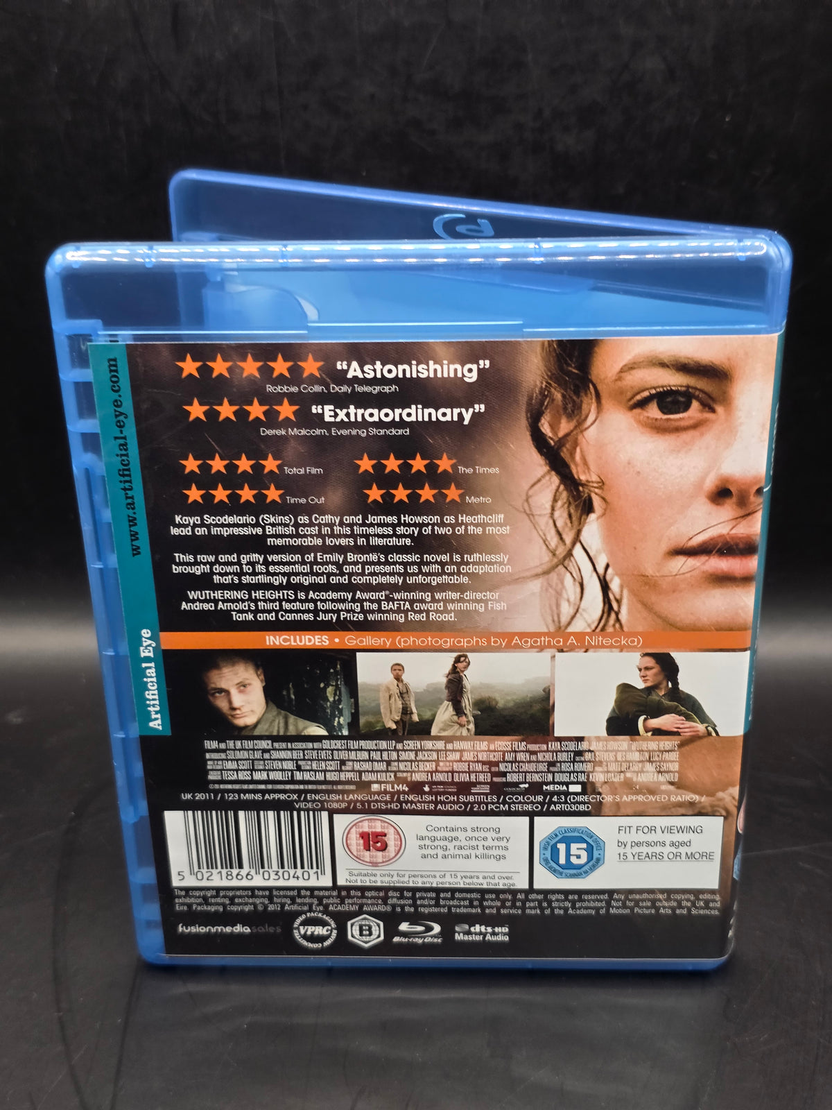 Wuthering Heights Blu-Ray (2012) Kaya Scodelario, Arnold (DIR) cert 15