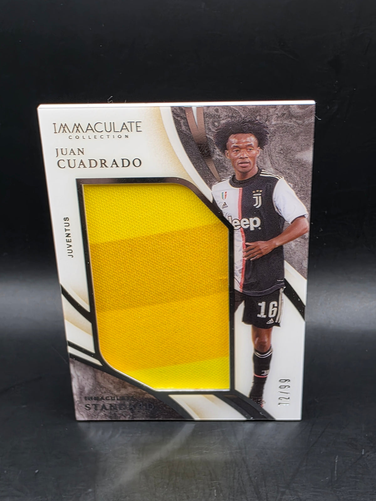 2020 Immaculate Juan Guillermo Cuadrado 72/99 Jumbo Jersey Memorabilia Juventus