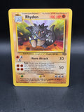 Rhydon 59/130 Uncommon Base Set 2 Pokemon Lightly Played