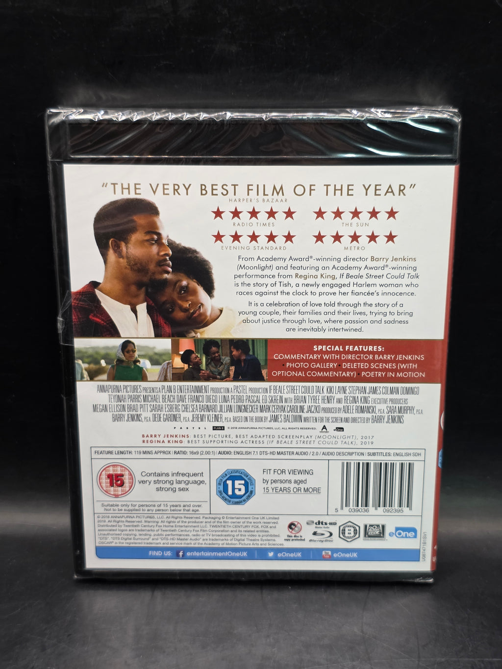 If Beale Street Could Talk Blu Ray - New And Sealed