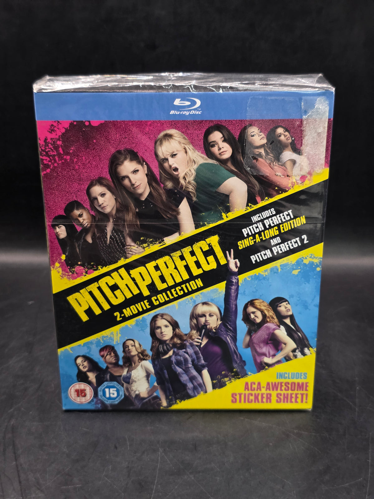 Pitch Perfect 2-Movie Collection Blu-ray Box Set Slipcover Sing-Along 15