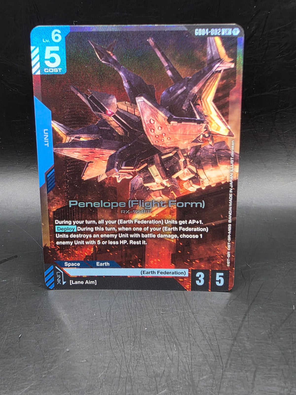 Penelope (Flight Form) - GD04-002 Phantom Aria LR - NM Gundam Card Game