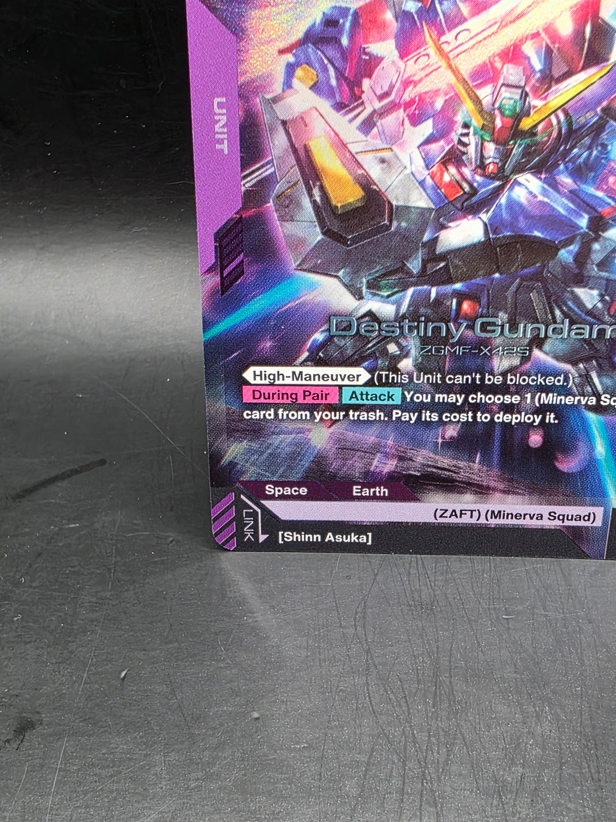 Gundam Card Game Destiny Gundam LR GD04-050 LR