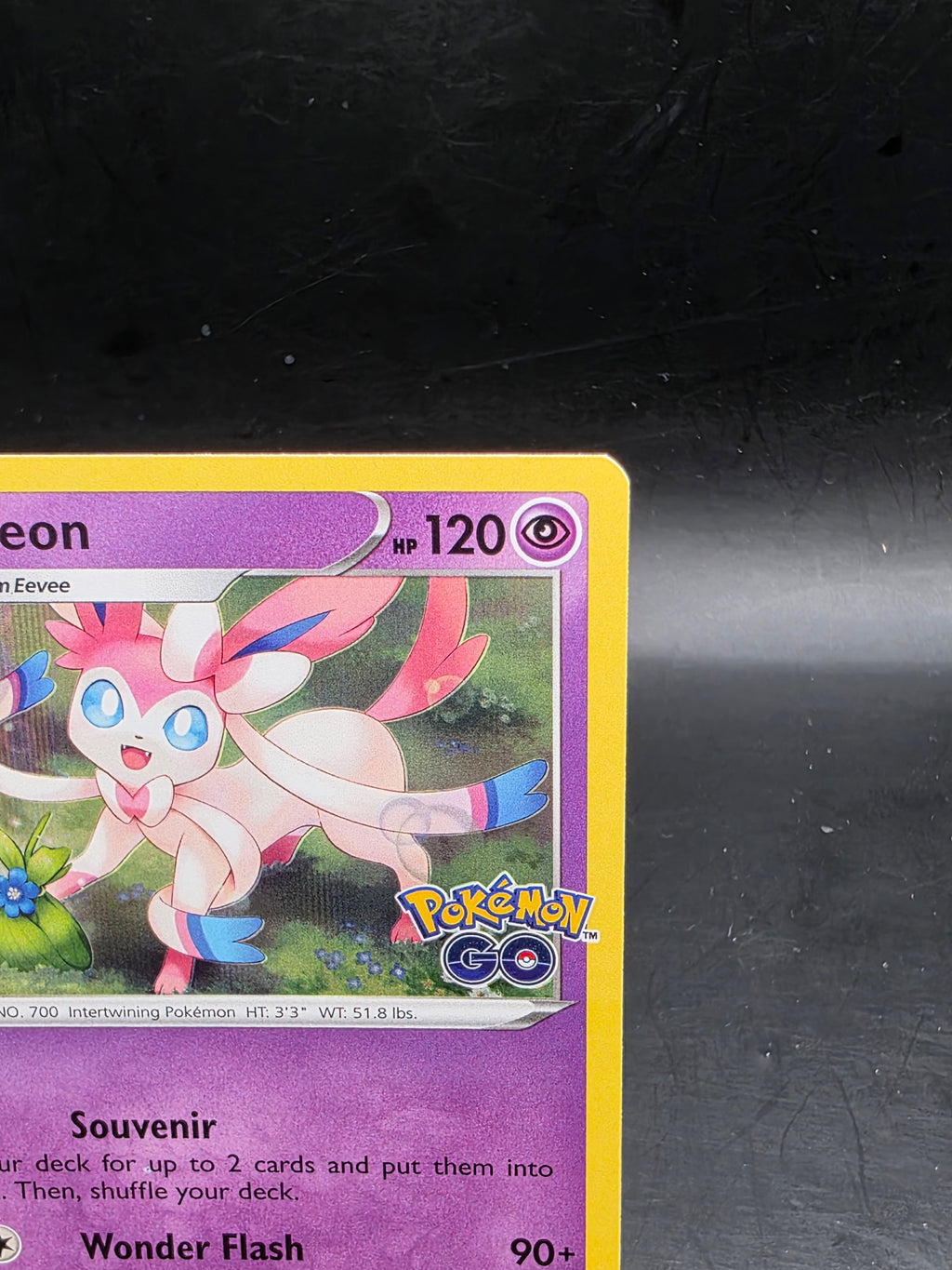 Sylveon Holo Rare Pokemon GO 035/078 NM