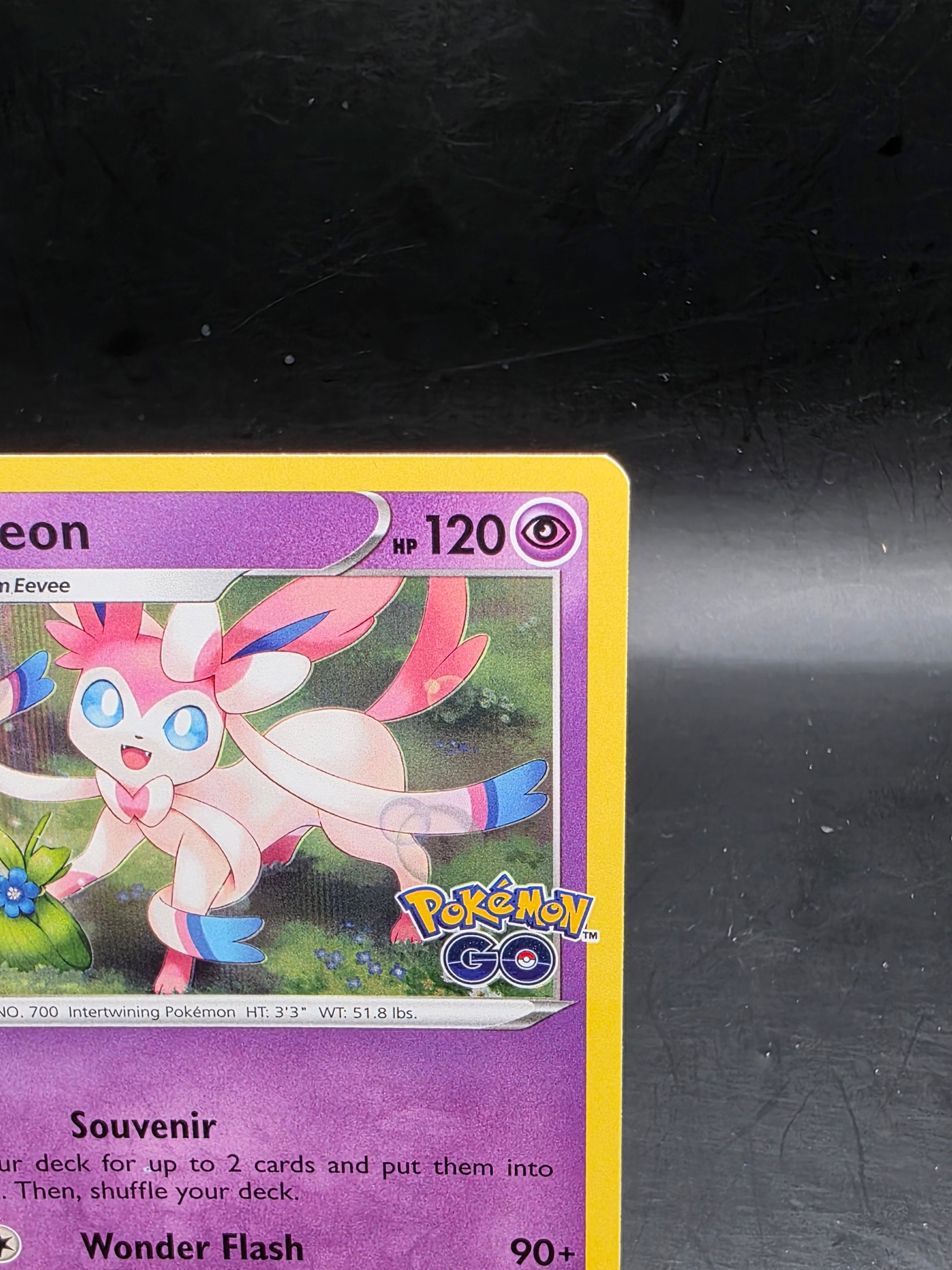 Sylveon Holo Rare Pokemon GO 035/078 NM