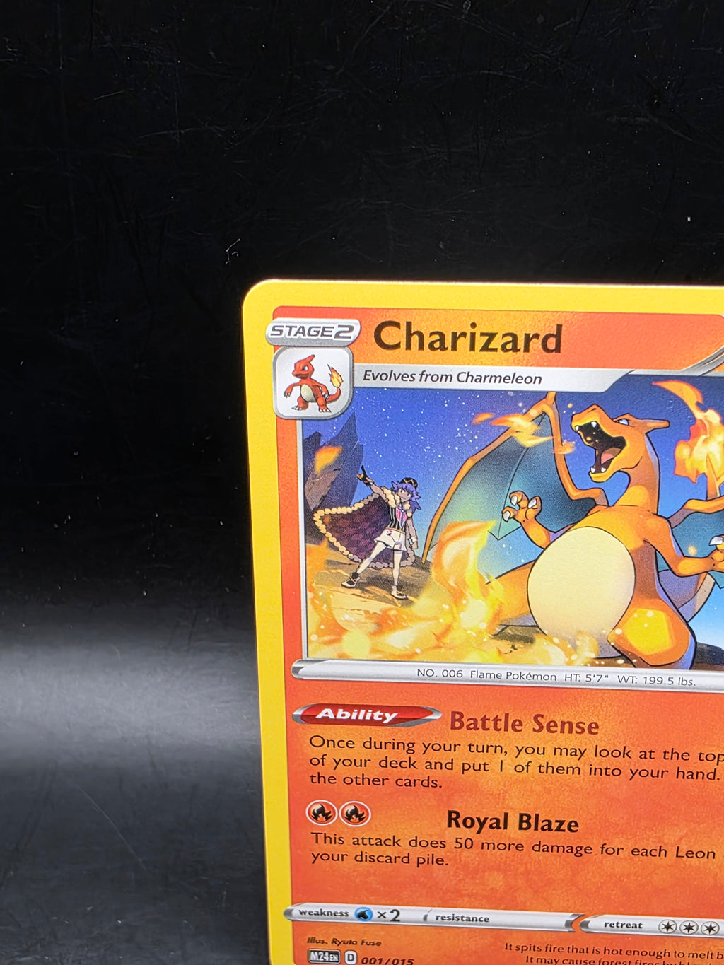 Nintendo Charizard 001/015 McDonald's 2024 Promo EN 2024 Pokémon TCG