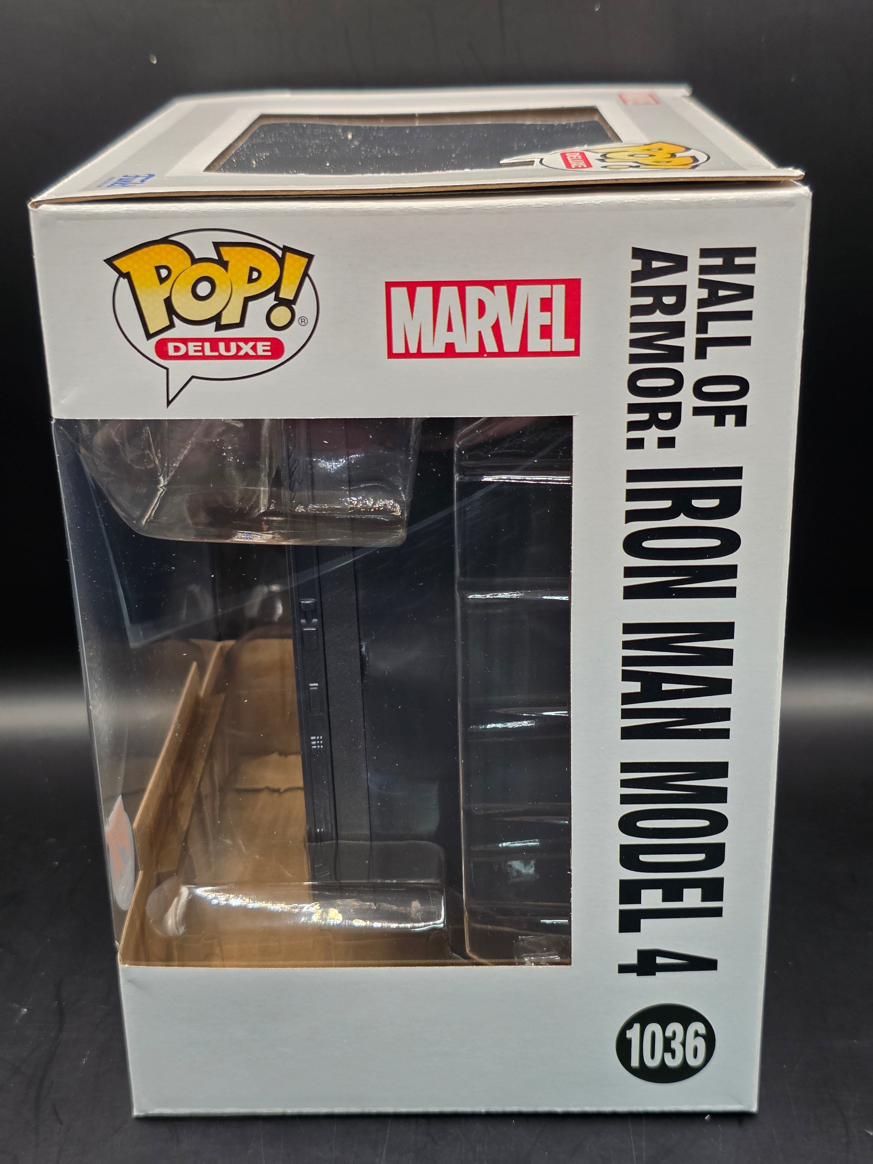 Funko Pop Figure Deluxe Marvel Hall of Armor Iron Man Model 4 PX #1036