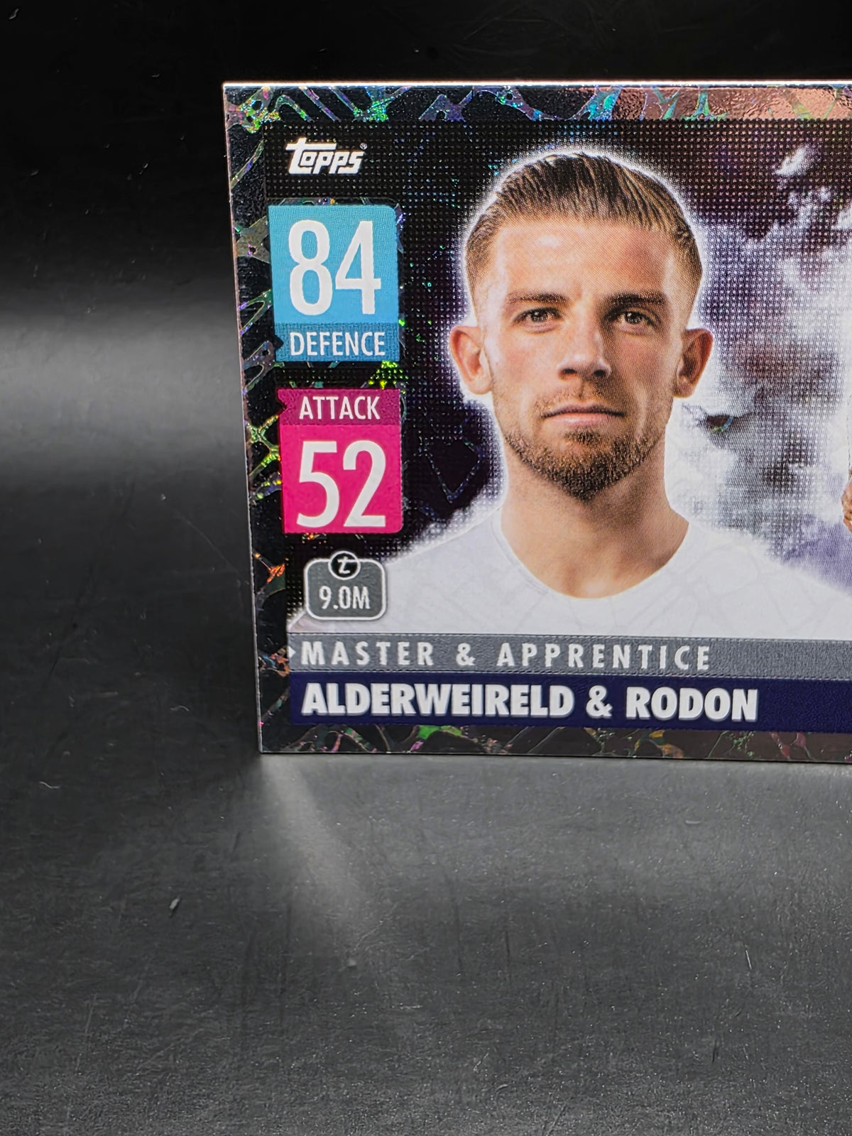 Match Attax 2021/22 Master & Apprentice card #422 Alderweireld & Rodon