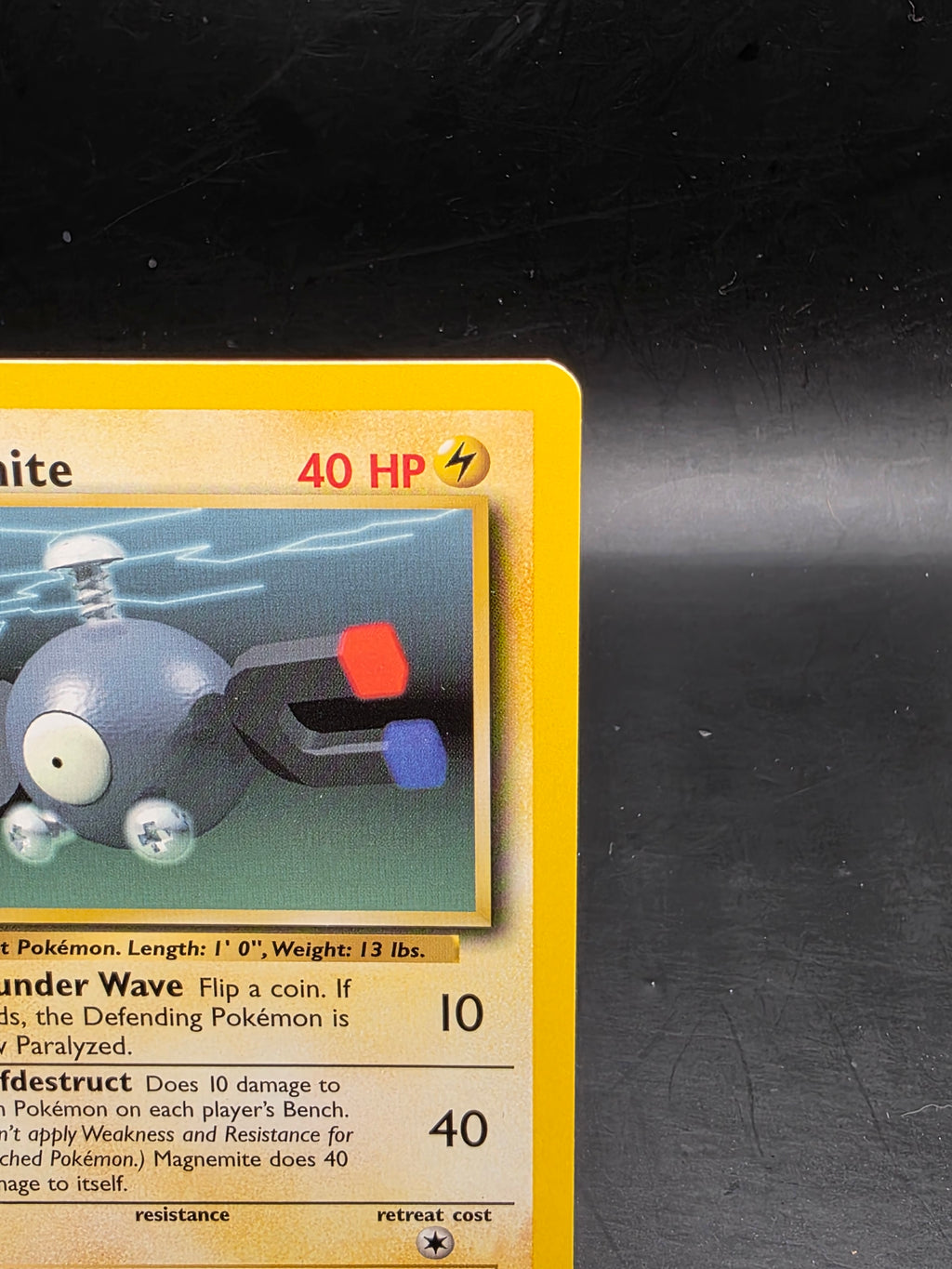 Magnemite 53/102 Common Base Set Unlimited Pokemon LP